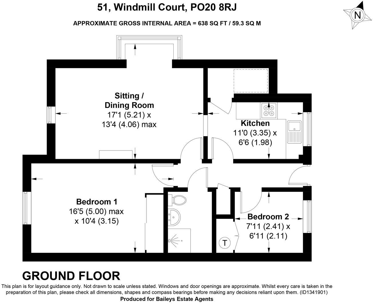 Windmill Court, East Wittering, Chichester floorplan