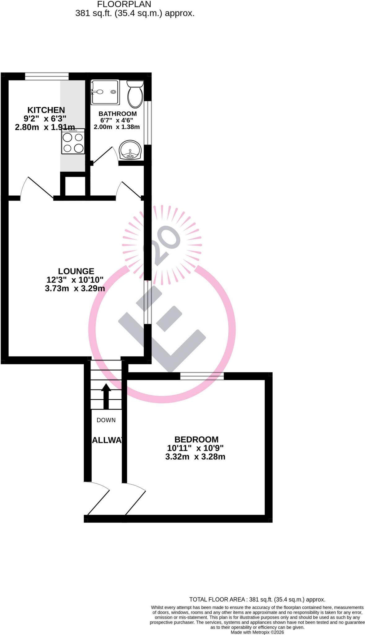 Queen Street, Morecambe, LA4 floorplan