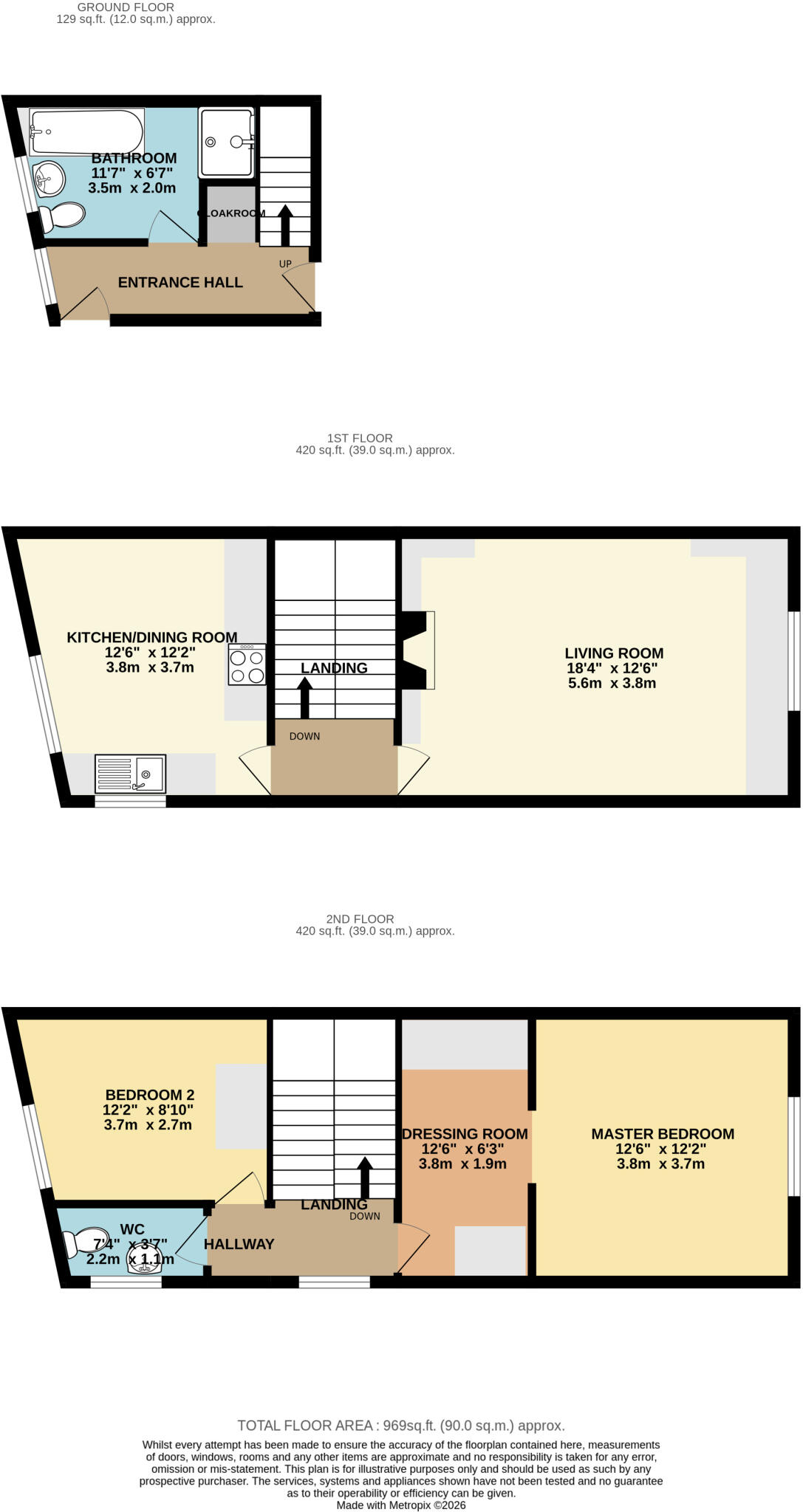 Drapers Lane, Leominster, HR6 8ND floorplan