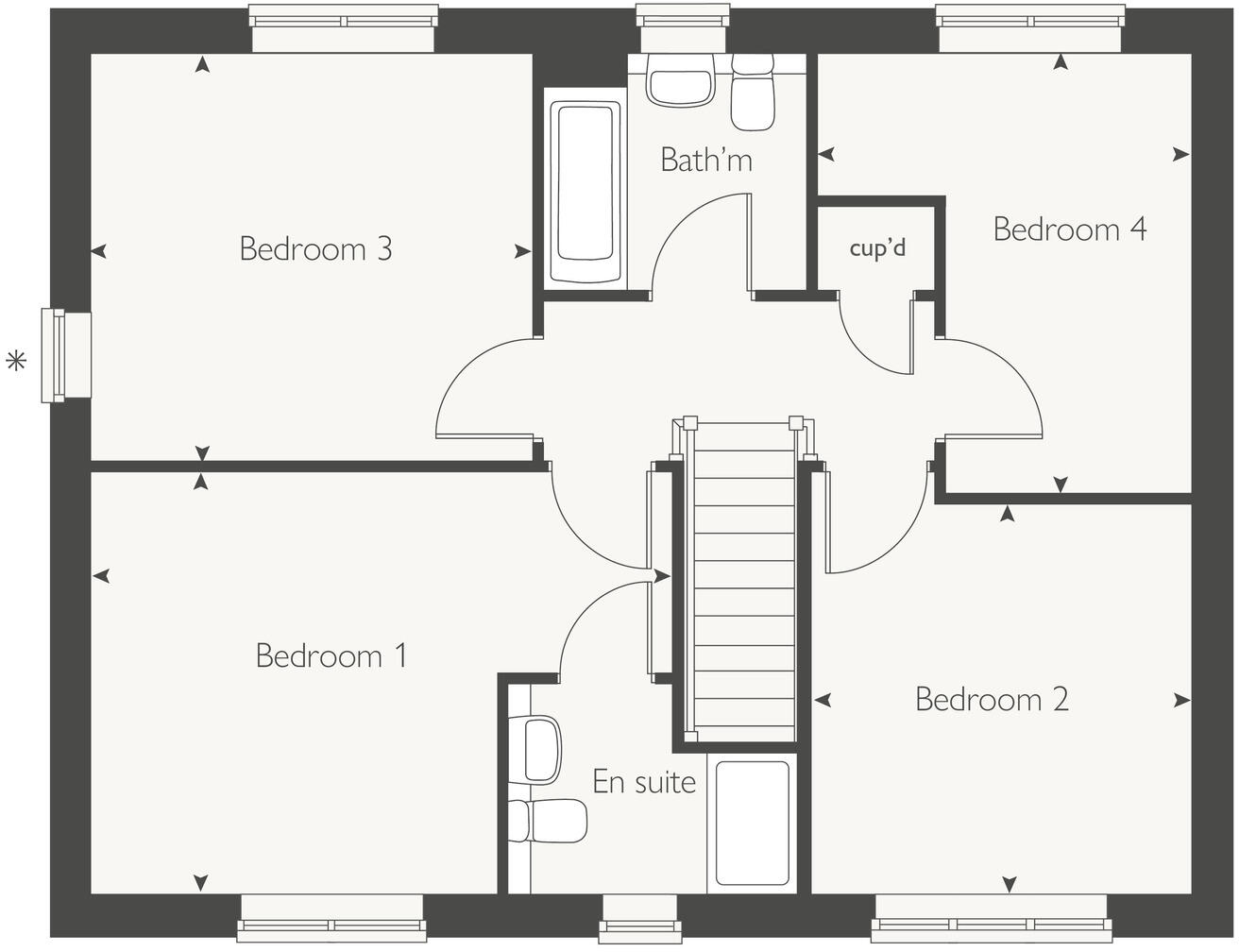 Eastbridge Avenue, Burgess Hill, 
RH15 8QZ floorplan