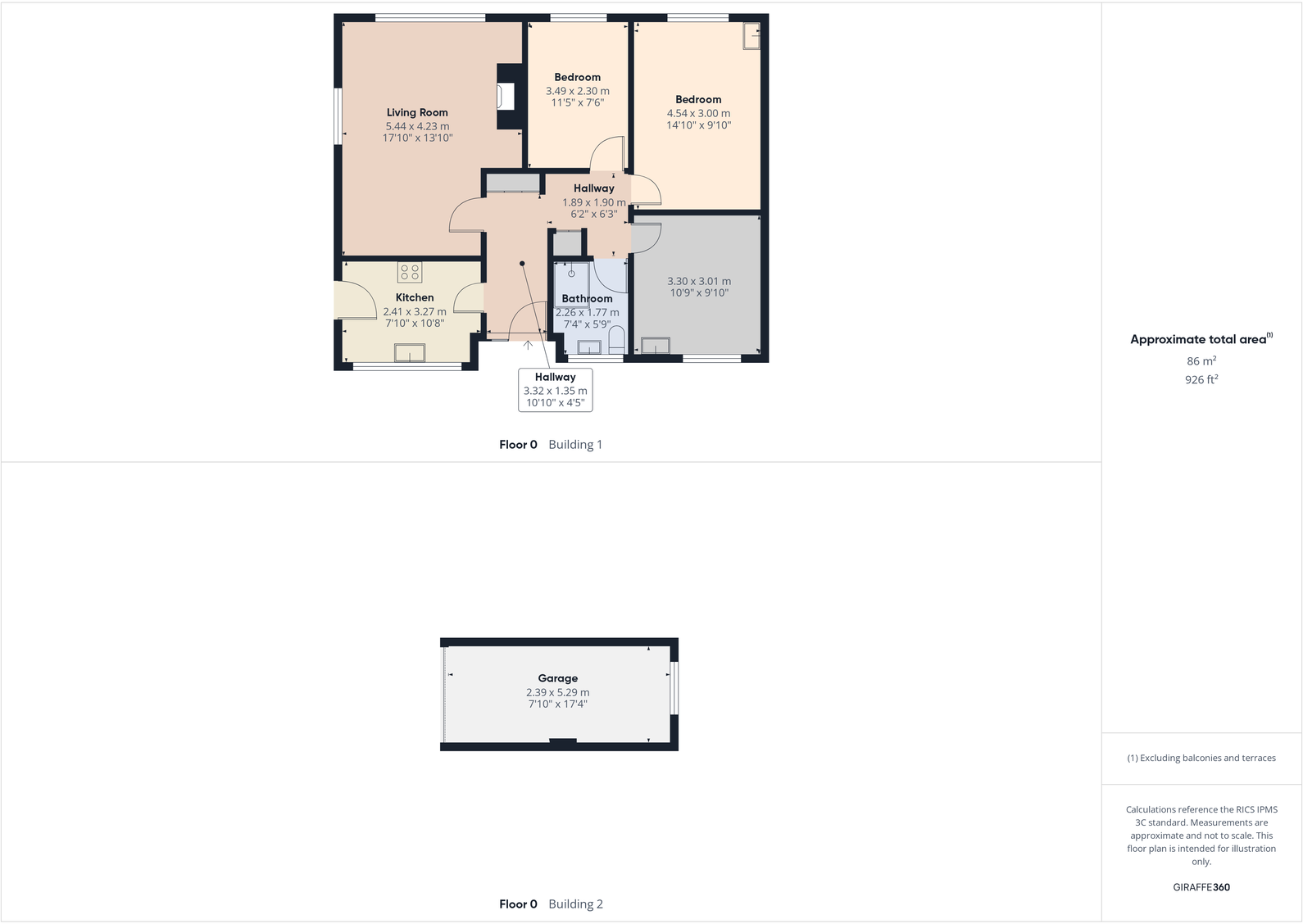 Little Park Road, Paignton floorplan