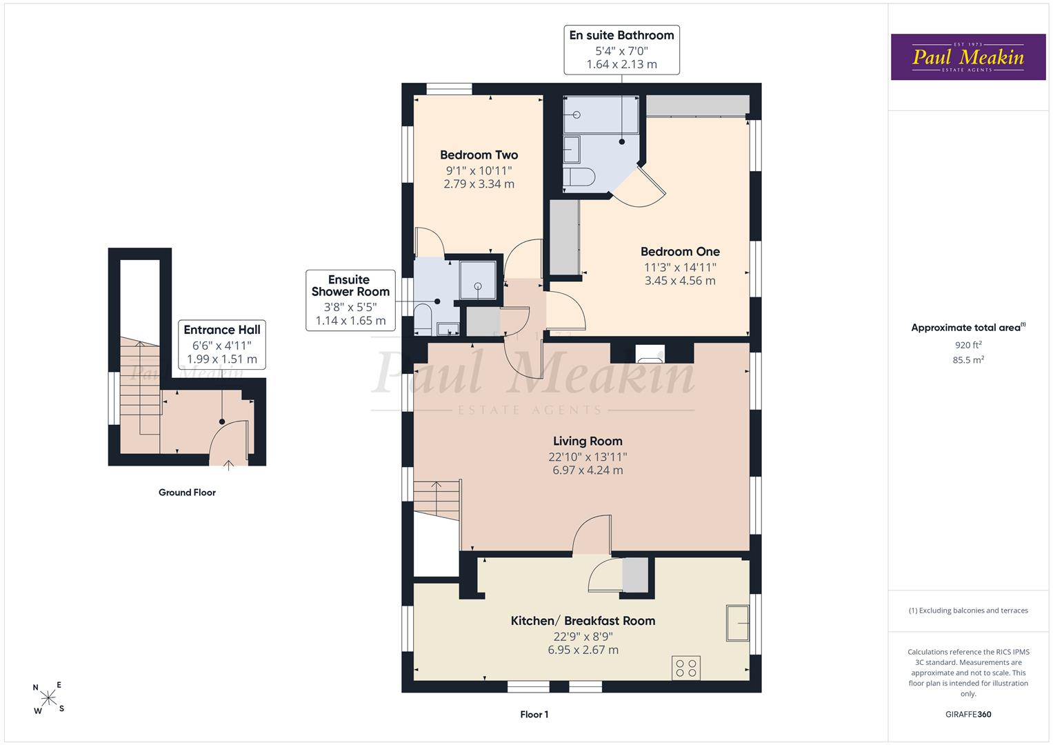 Doble Court, Sanderstead floorplan