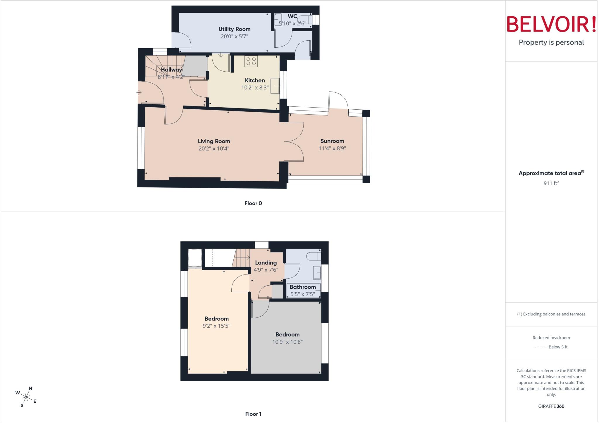 Huntsmoor Road, Tadley, RG26 floorplan