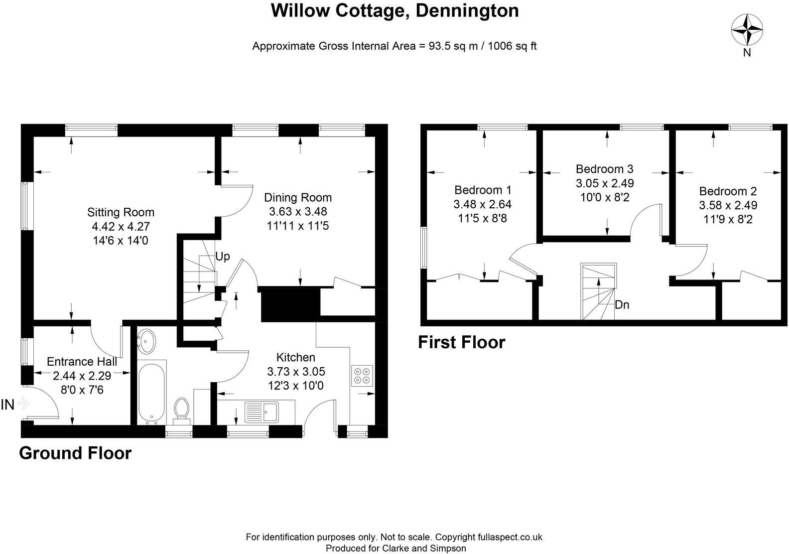 Dennington, Nr Framlingham, Suffolk floorplan