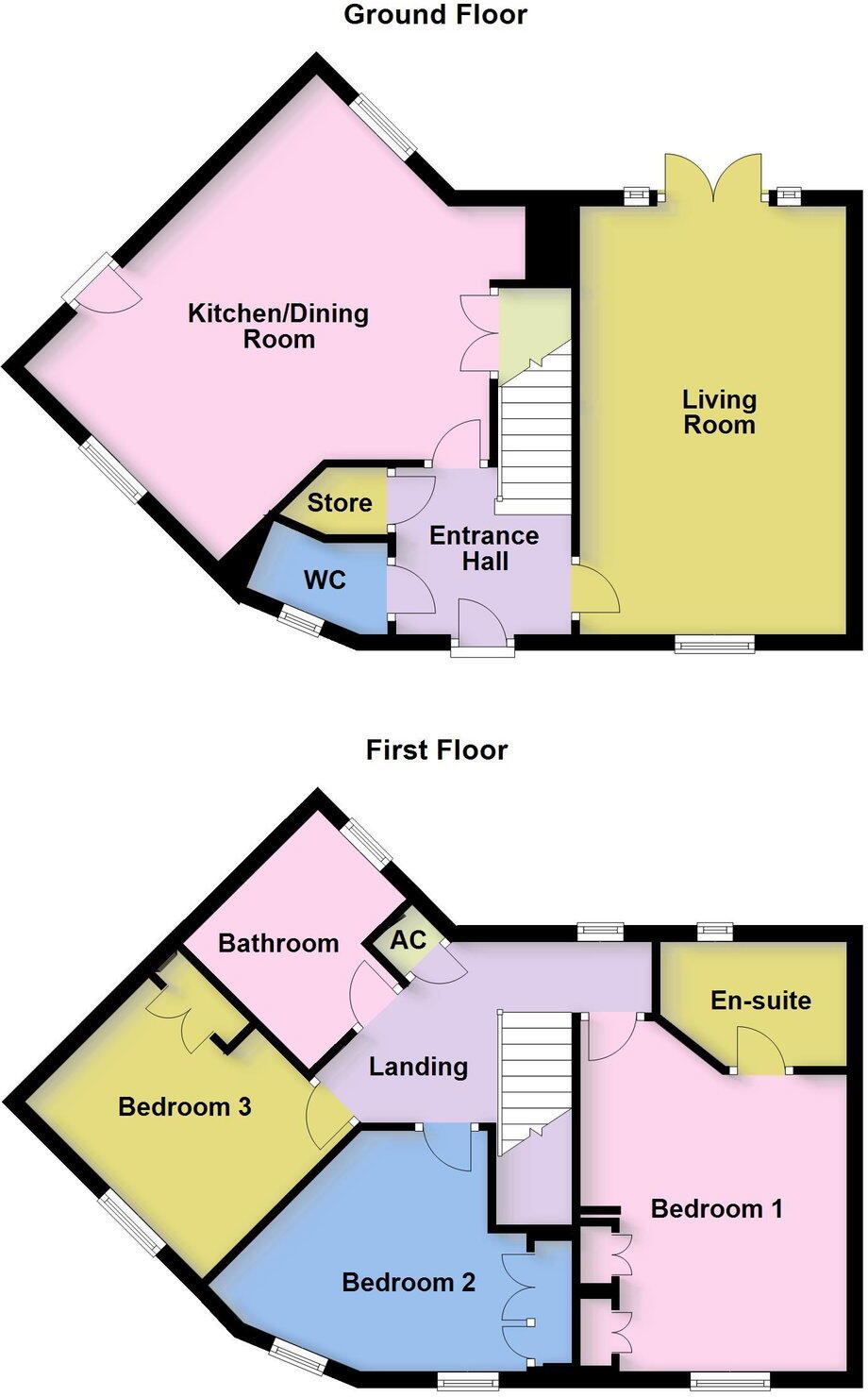 Woodward Drive, Market Harborough, LE16 7GE floorplan