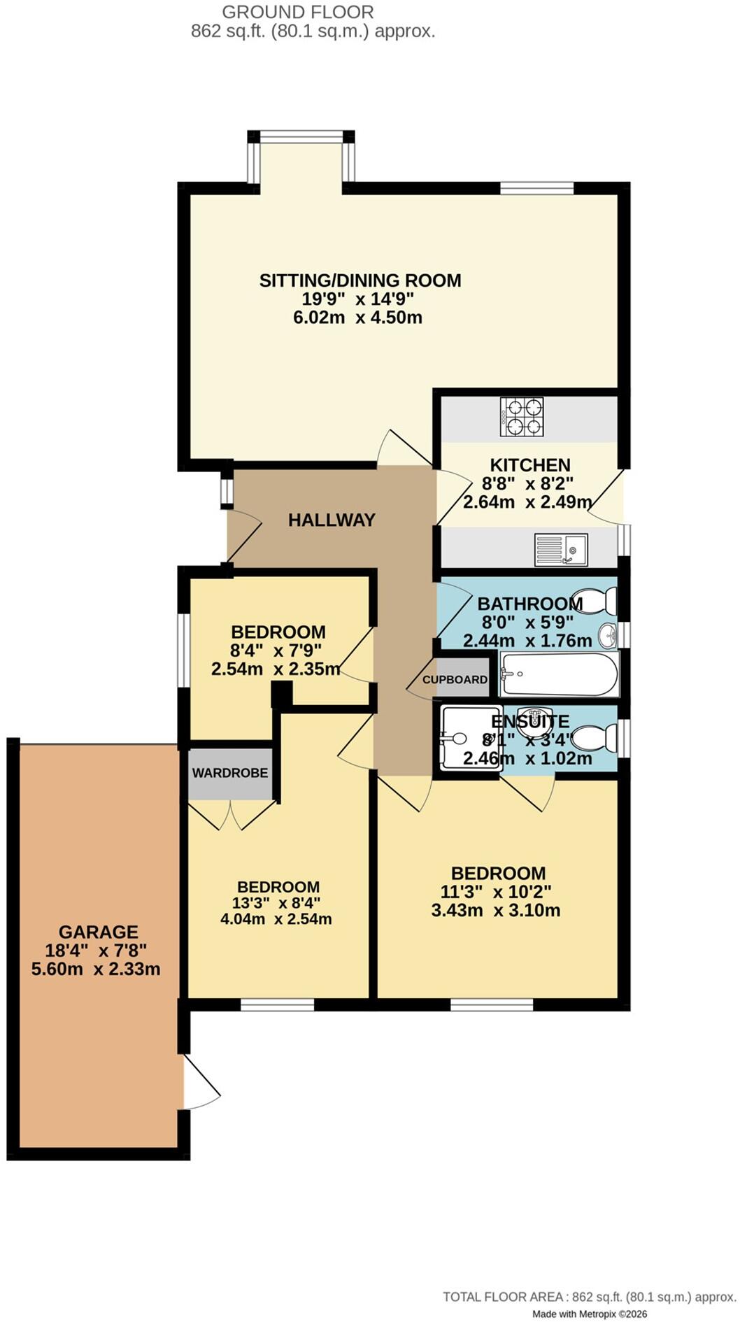 Bluestone Drive, Heaton Mersey, Stockport, SK4 floorplan