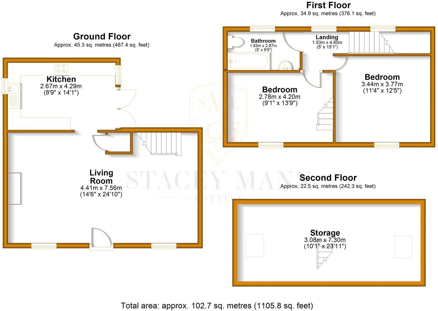 Marias Lane, Sennen, TR19 floorplan