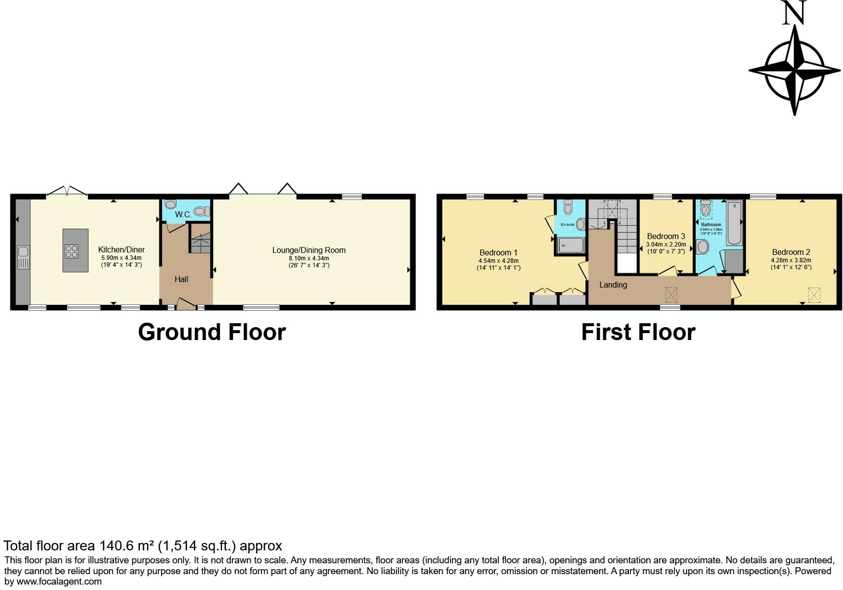 Enfield Court, Harby, NG23 floorplan