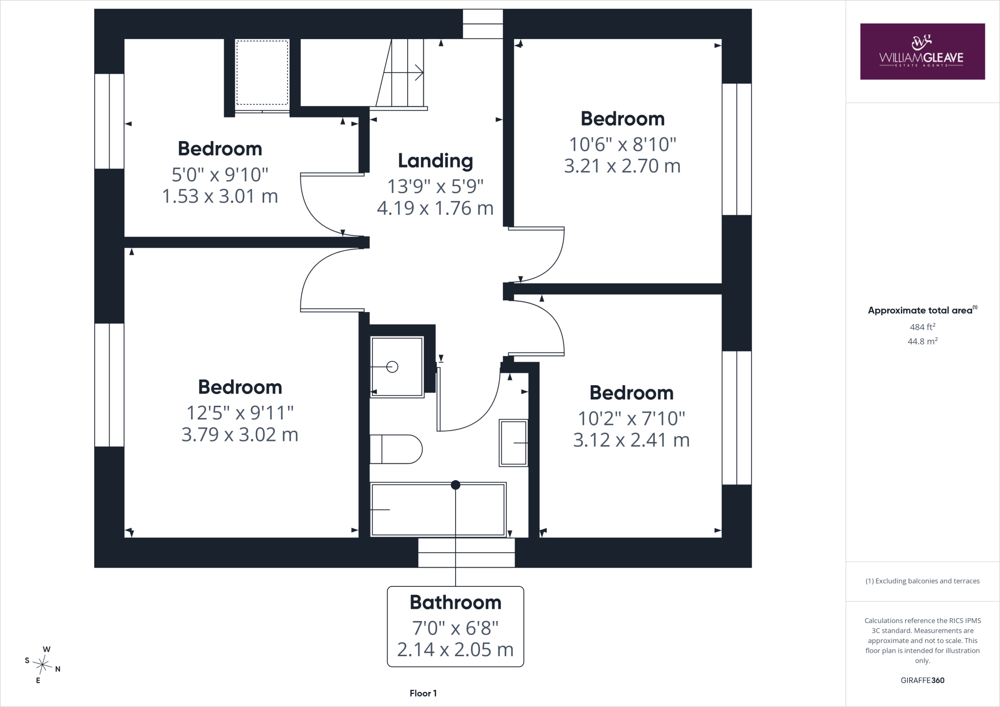 Oak Close, Connah's Quay, Deeside, Flintshire, CH5 floorplan