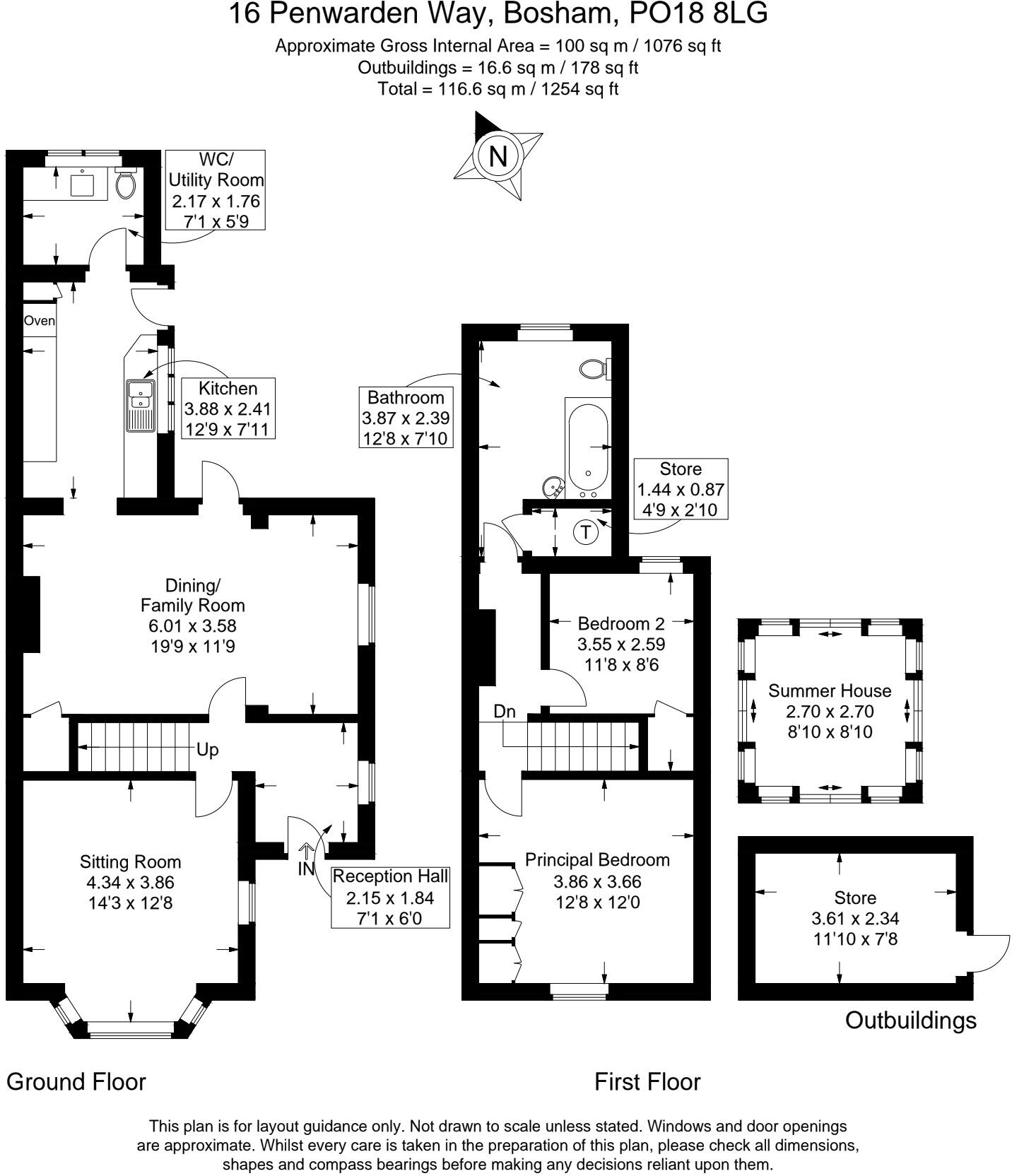 Penwarden Way, Bosham, Chichester, West Sussex, PO18 floorplan