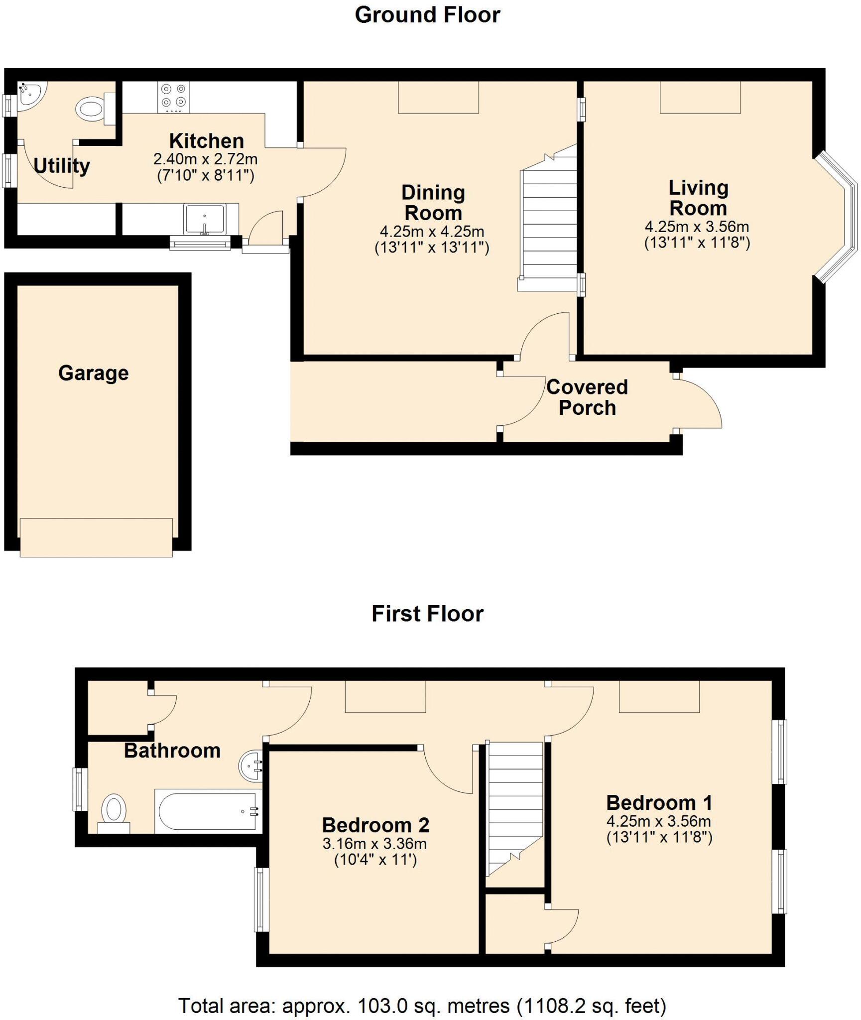 Glory Mill Lane - Corner Plot floorplan