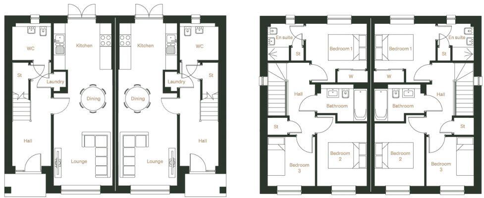 Plot 48 Thorne, Bangour Village Estate, Wester Dechmont, EH52 6LL floorplan