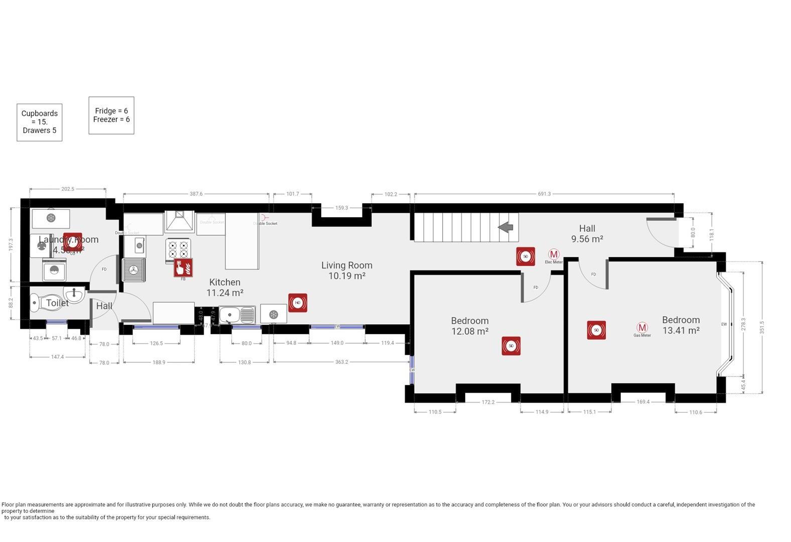 27/28 - Richmond Road - Student House floorplan