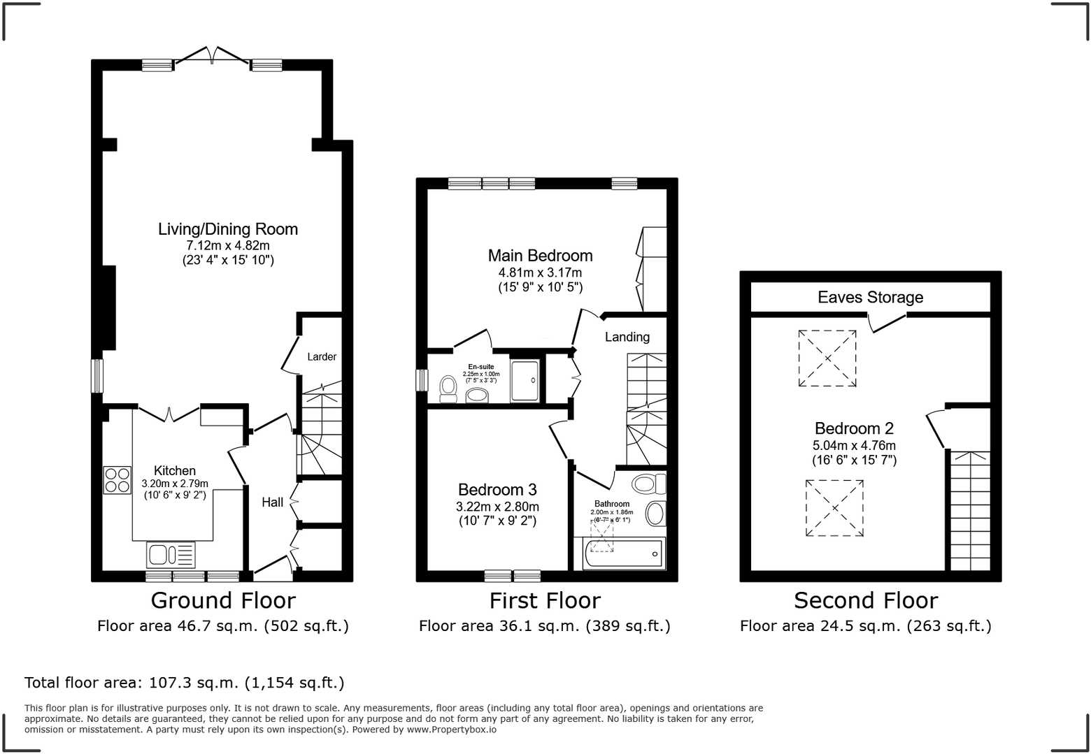 Eaton Road, Tarporley, CW6 0BP floorplan