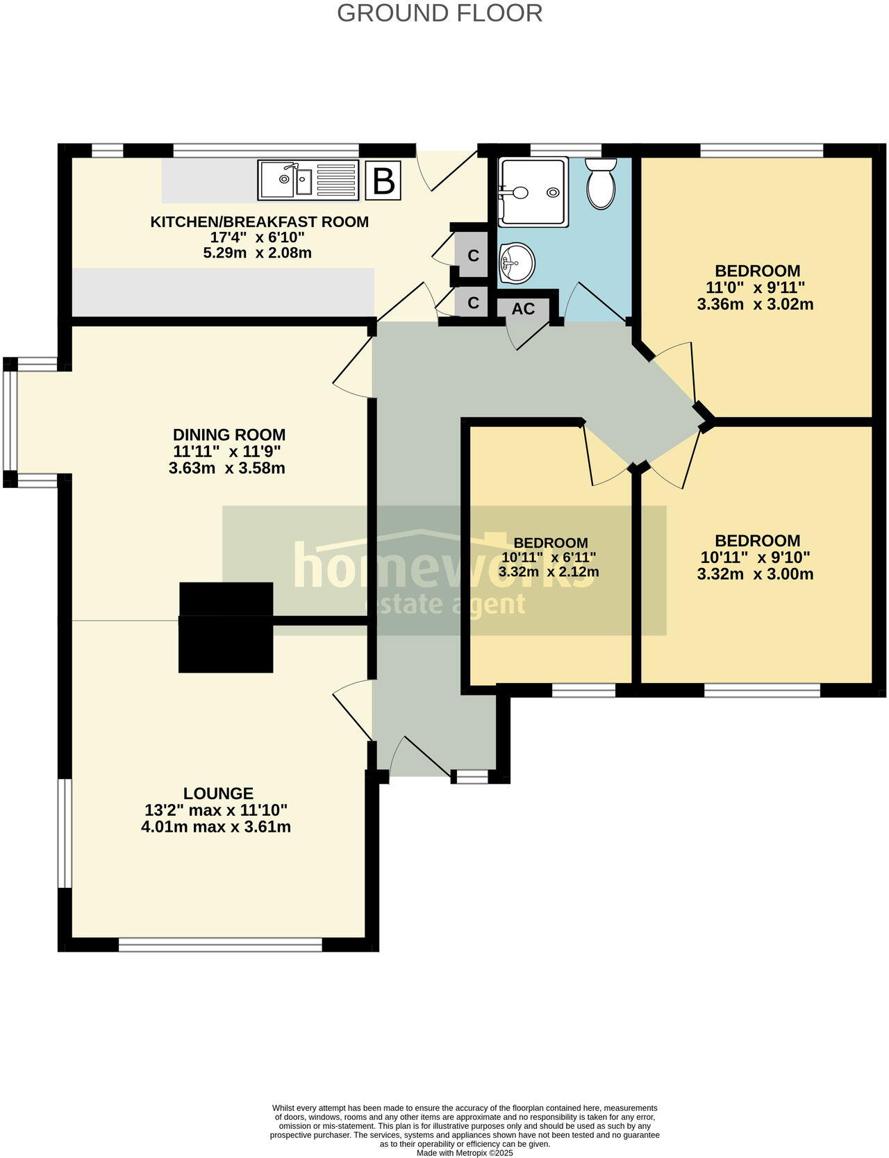 Hale Road, Necton, Swaffham, PE37 8EY floorplan