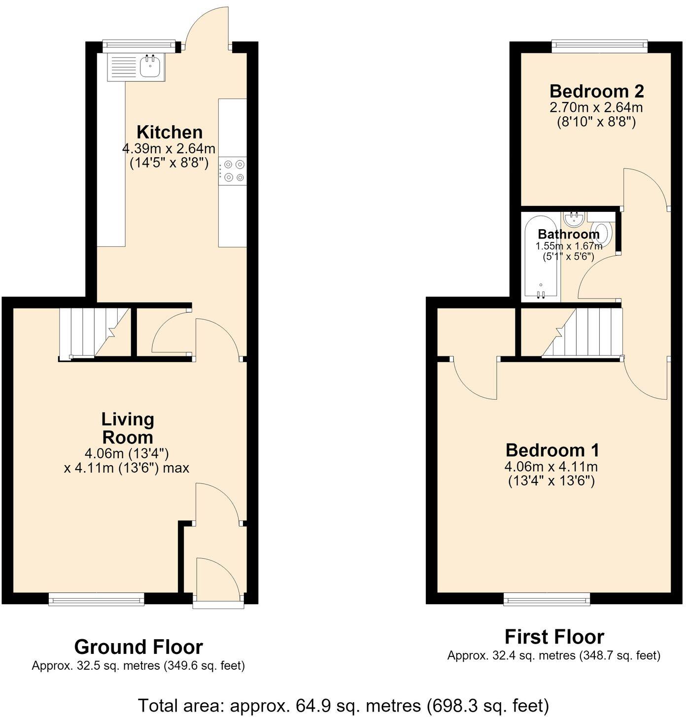 Rising Bridge Road, Accrington, BB5 floorplan