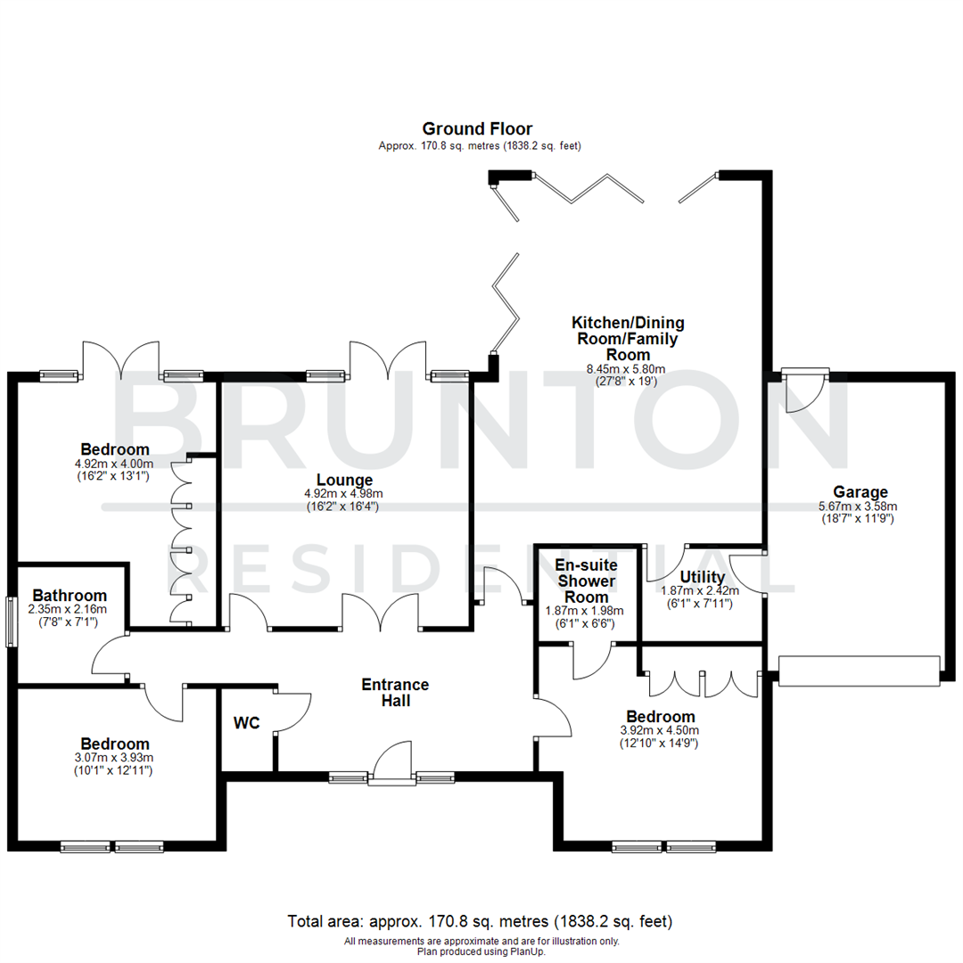 St. Laurence Court, Longframlington, Morpeth, NE65 floorplan