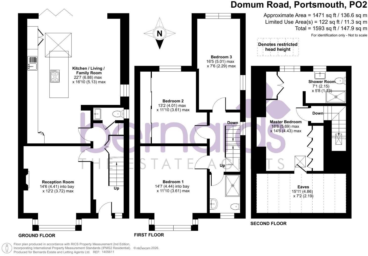 Domum Road, Portsmouth floorplan