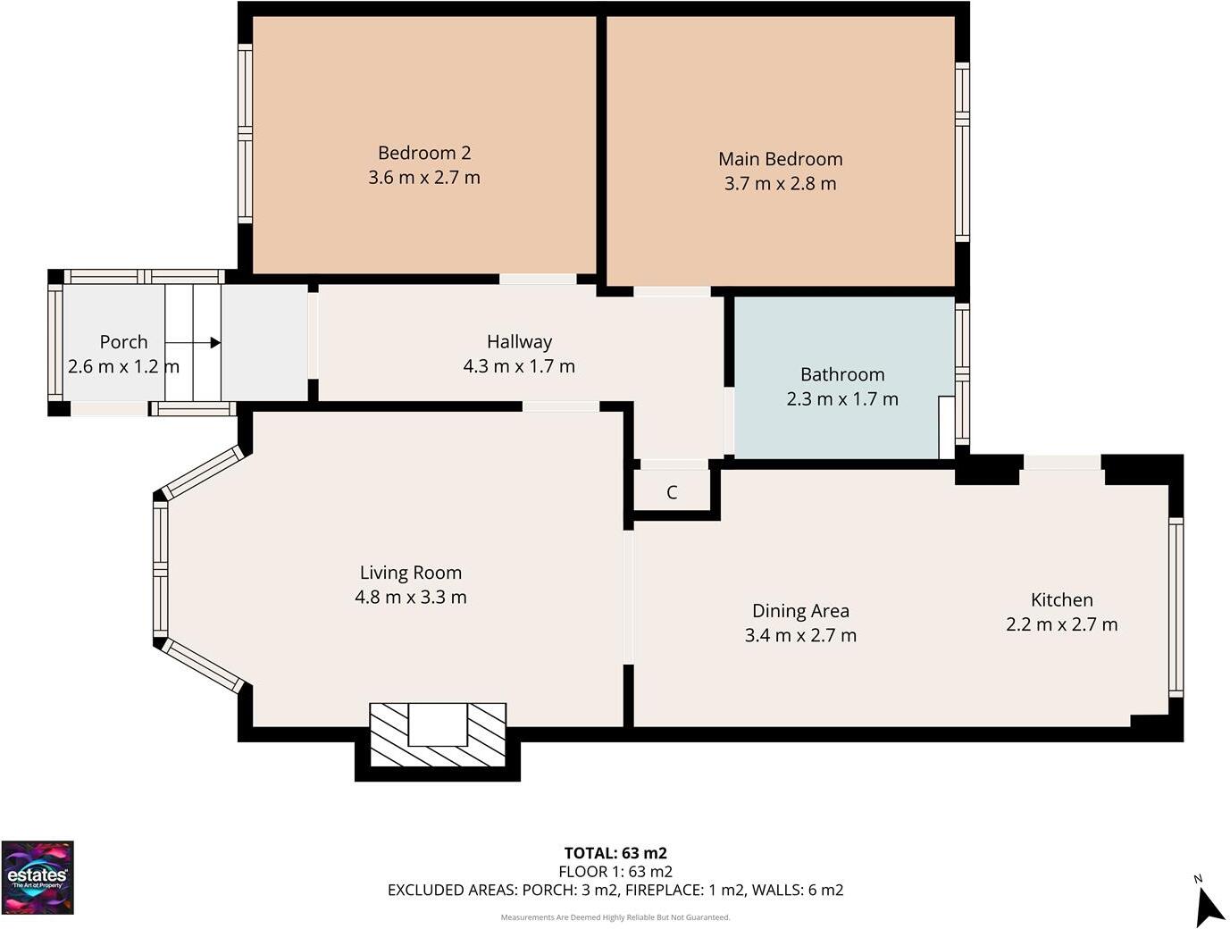Hilldyke, Gateshead, NE9 7HQ floorplan
