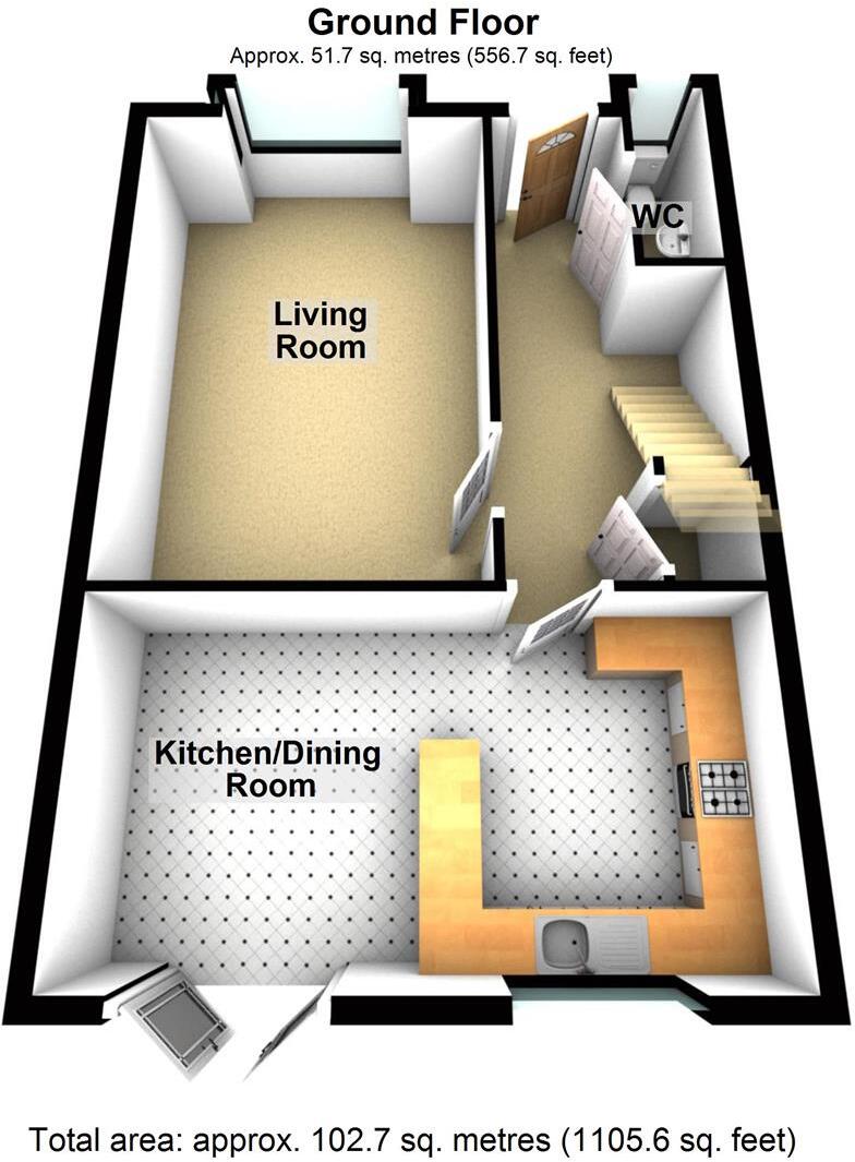 Llys Derwen, Higher Kinnerton, Chester floorplan