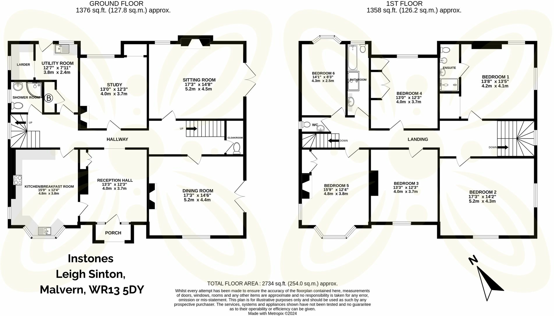 Stocks Lane, Leigh Sinton, WR13 floorplan