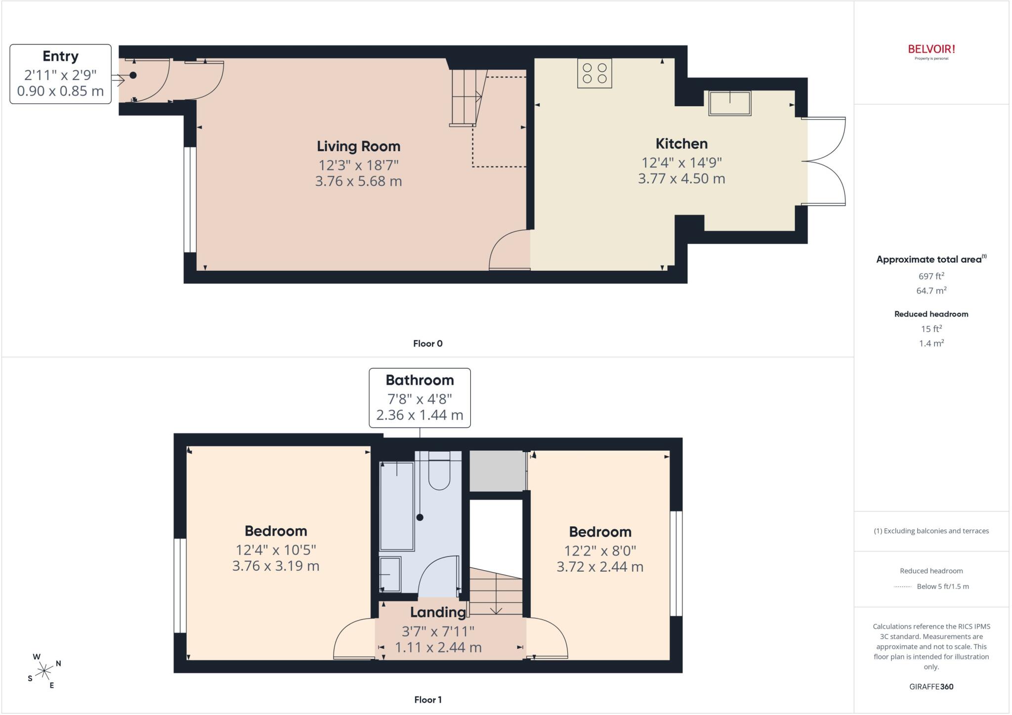 Stratfield Avenue, Tadley, RG26 floorplan