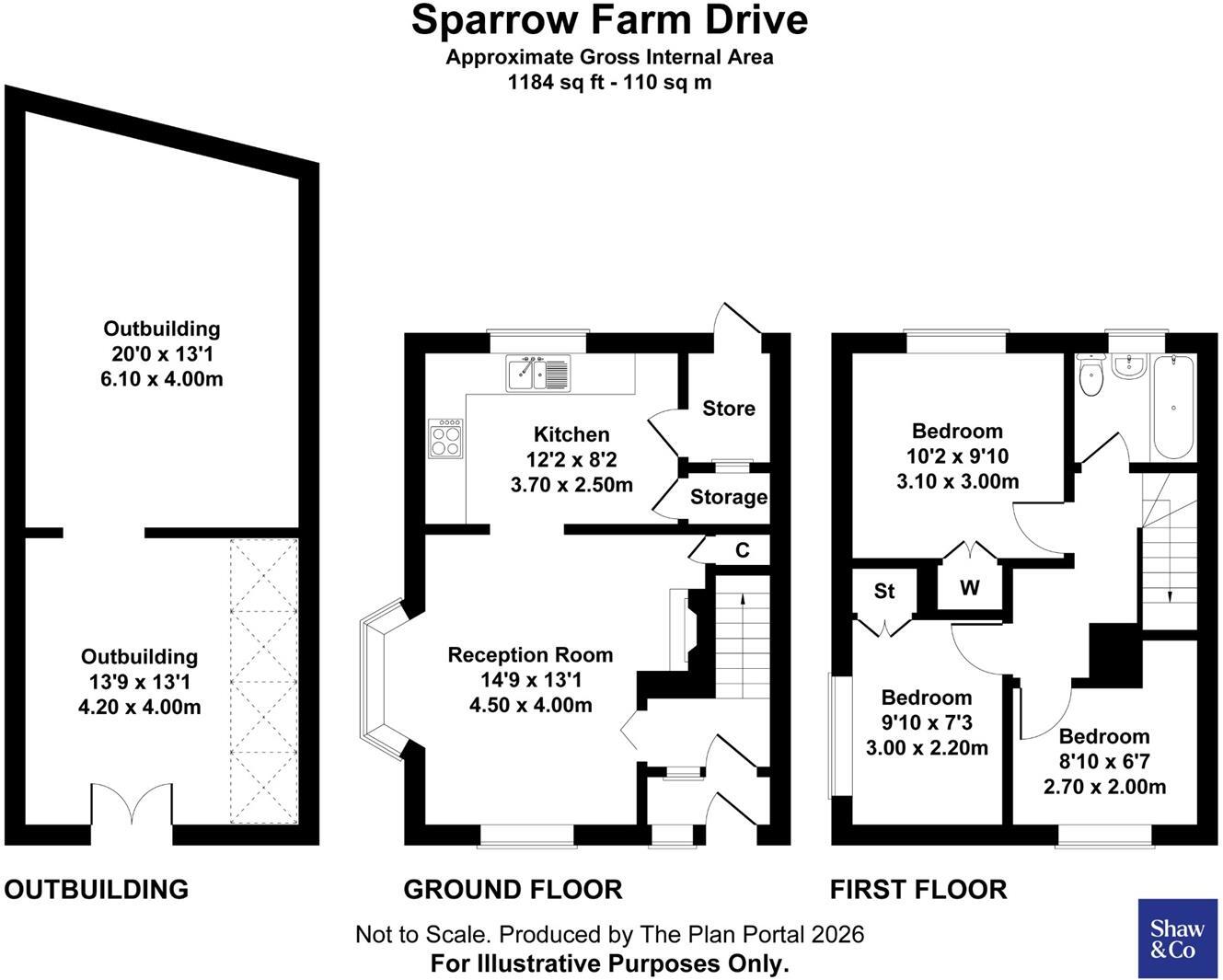 Sparrow Farm Drive, Feltham floorplan