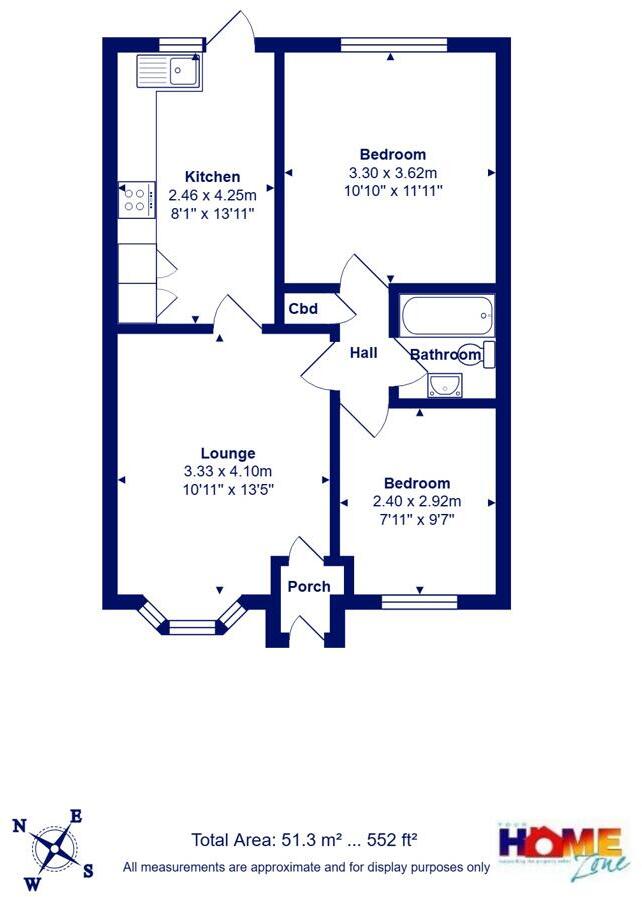 Johnstone Road, Stanpit floorplan