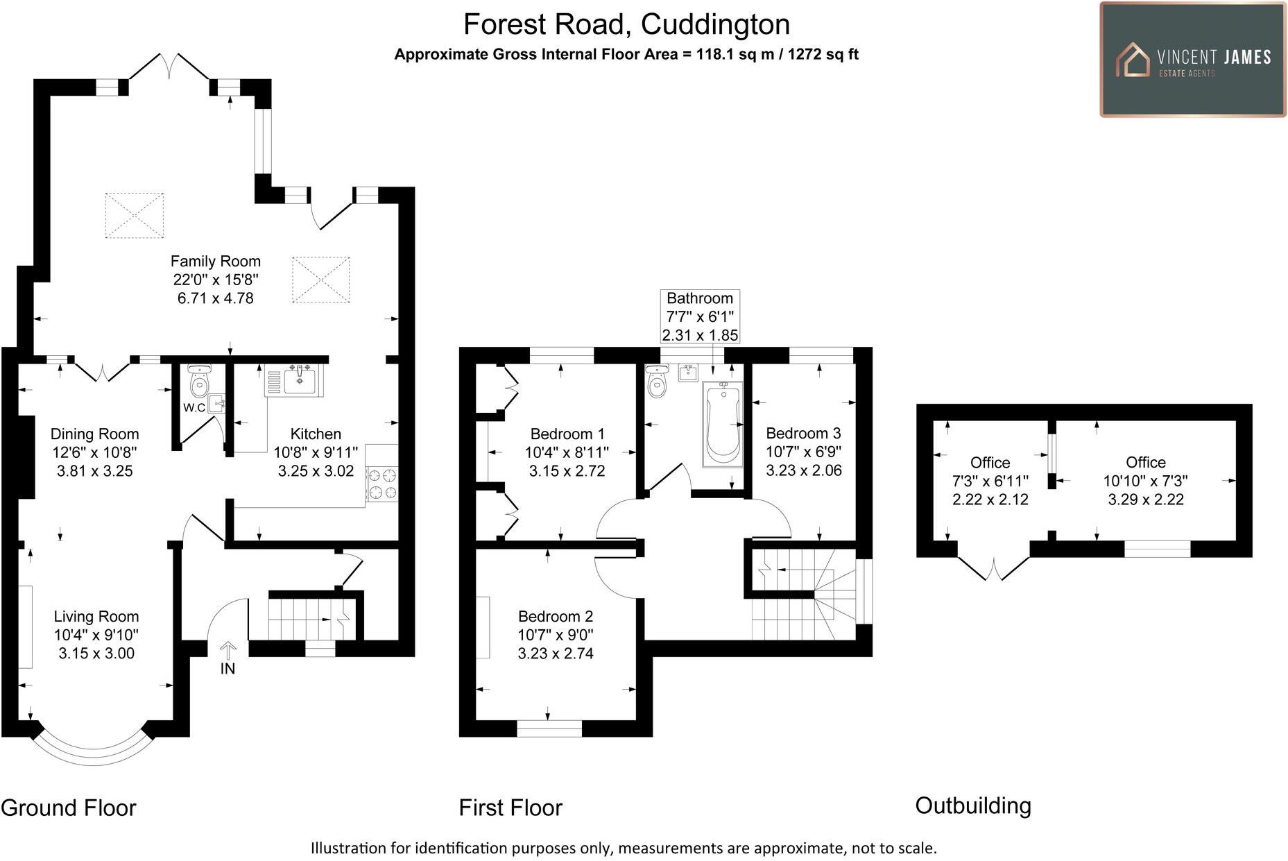 Forest Road, Cuddington, CW8 floorplan