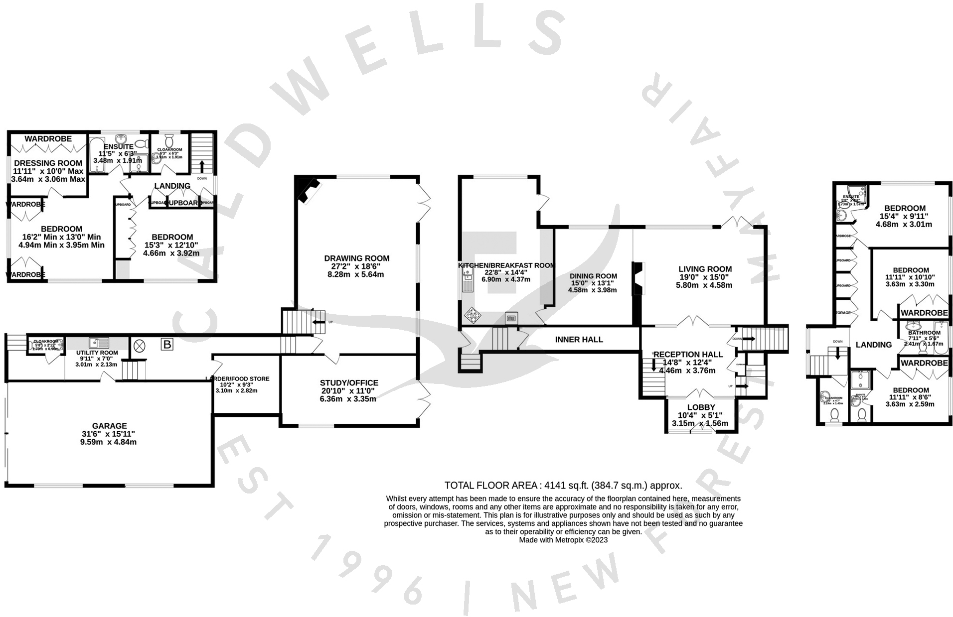 Lower Sandy Down, Boldre, Lymington, Hampshire, SO41 floorplan