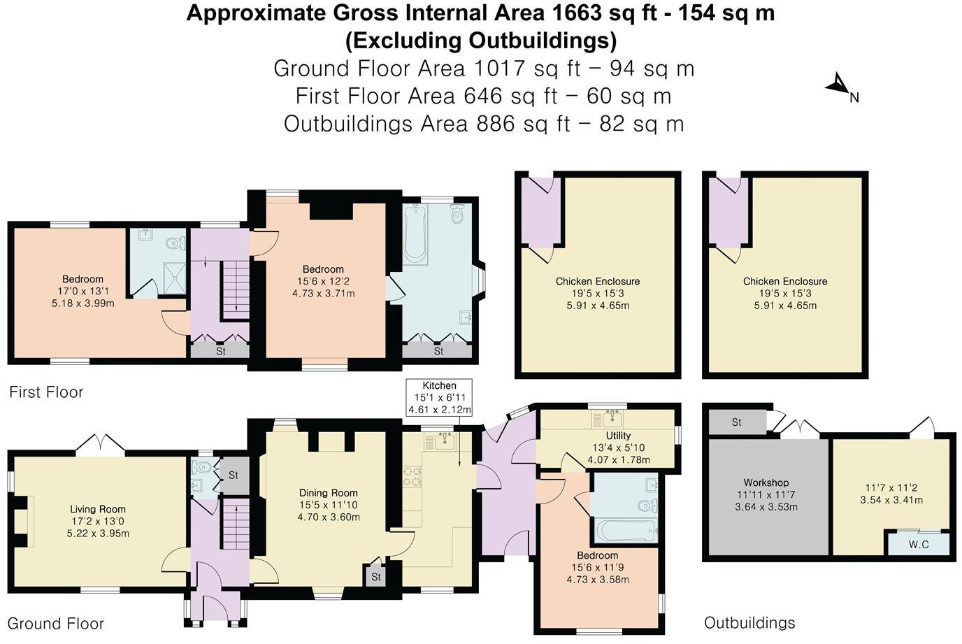 St. Kew floorplan