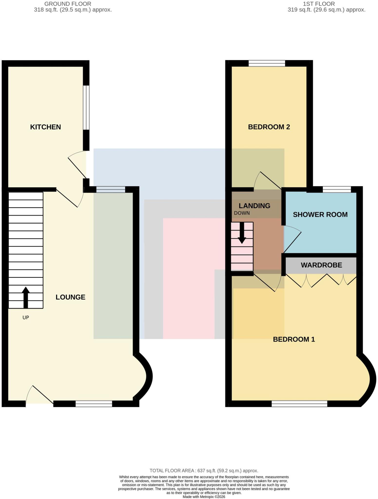 Merthyr Road, Tongwynlais, CF15 floorplan