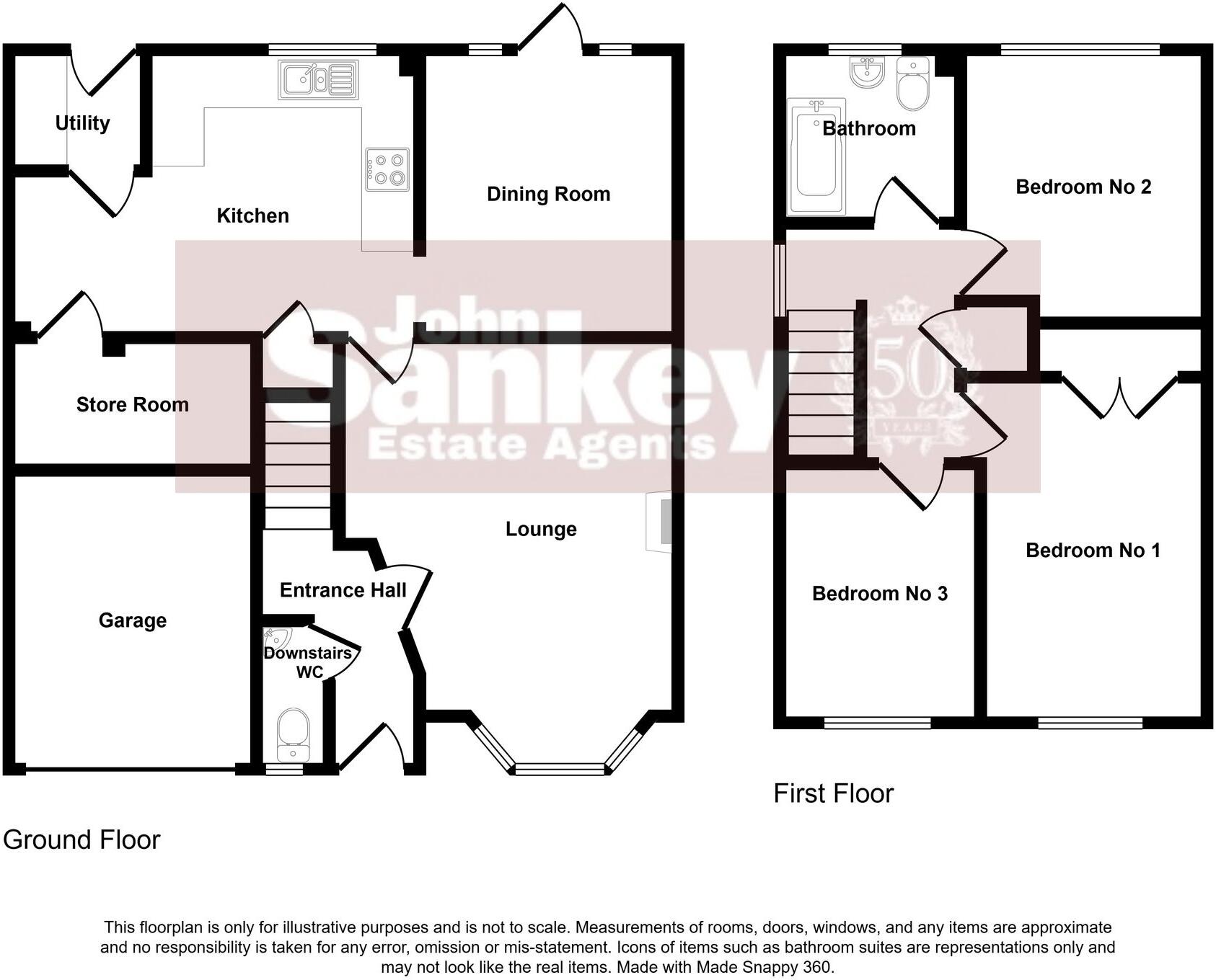 Johnson Drive, Mansfield, NG18 floorplan