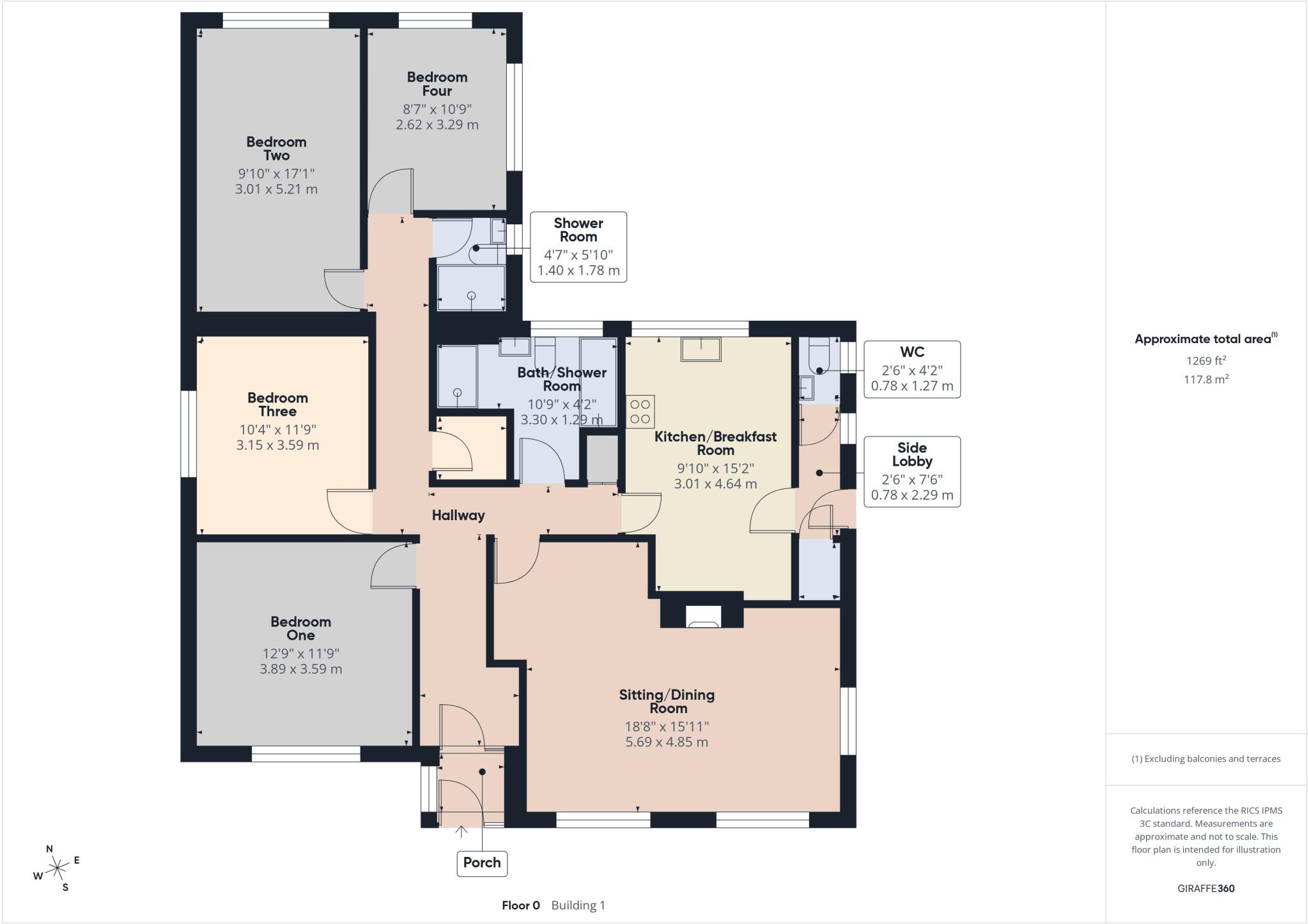 Hayes Road, Midsomer Norton, Radstock, Somerset, BA3 floorplan