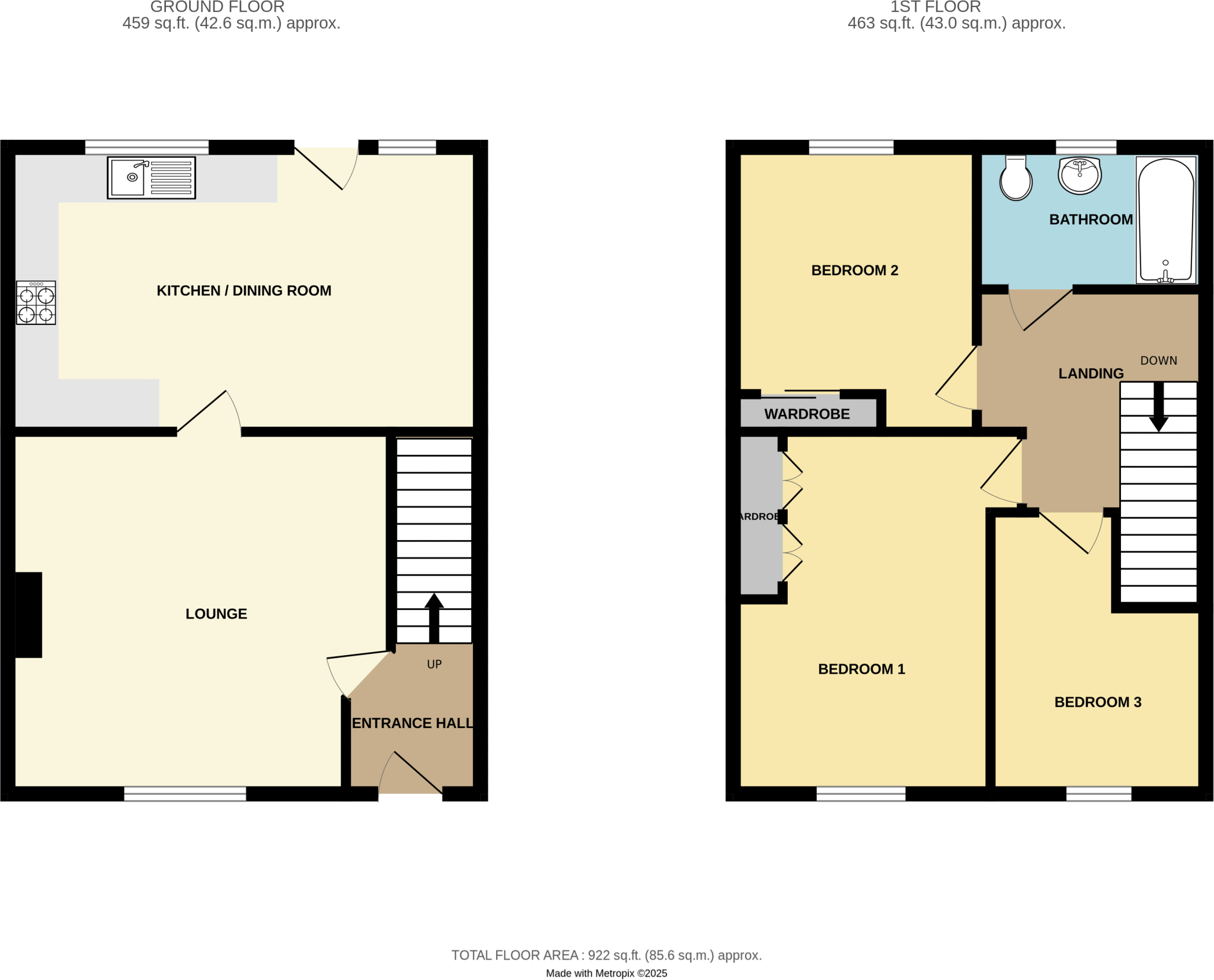 INGLEBY ROAD, Chadwell-St-Mary  floorplan