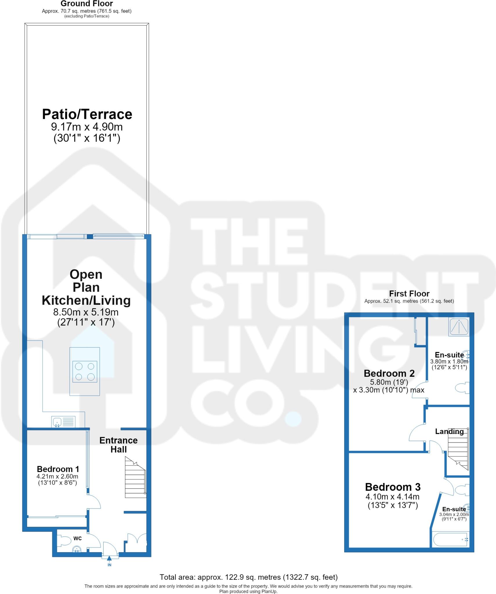 Thurland Street, City Centre floorplan