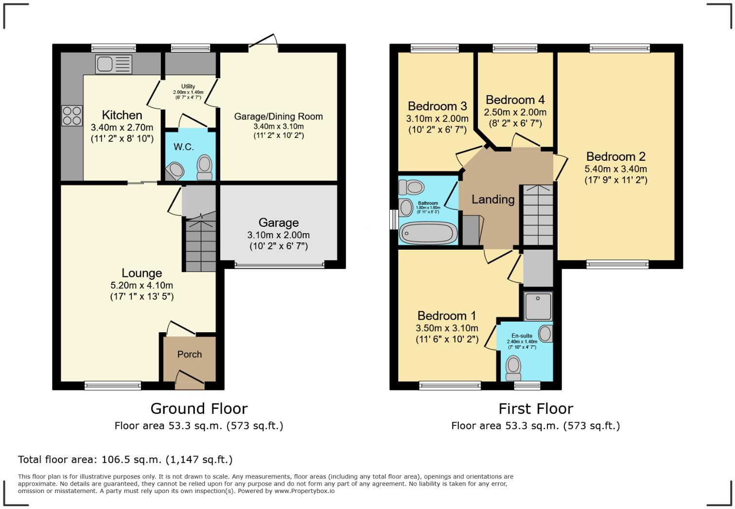 Redhill Road, Castleford floorplan