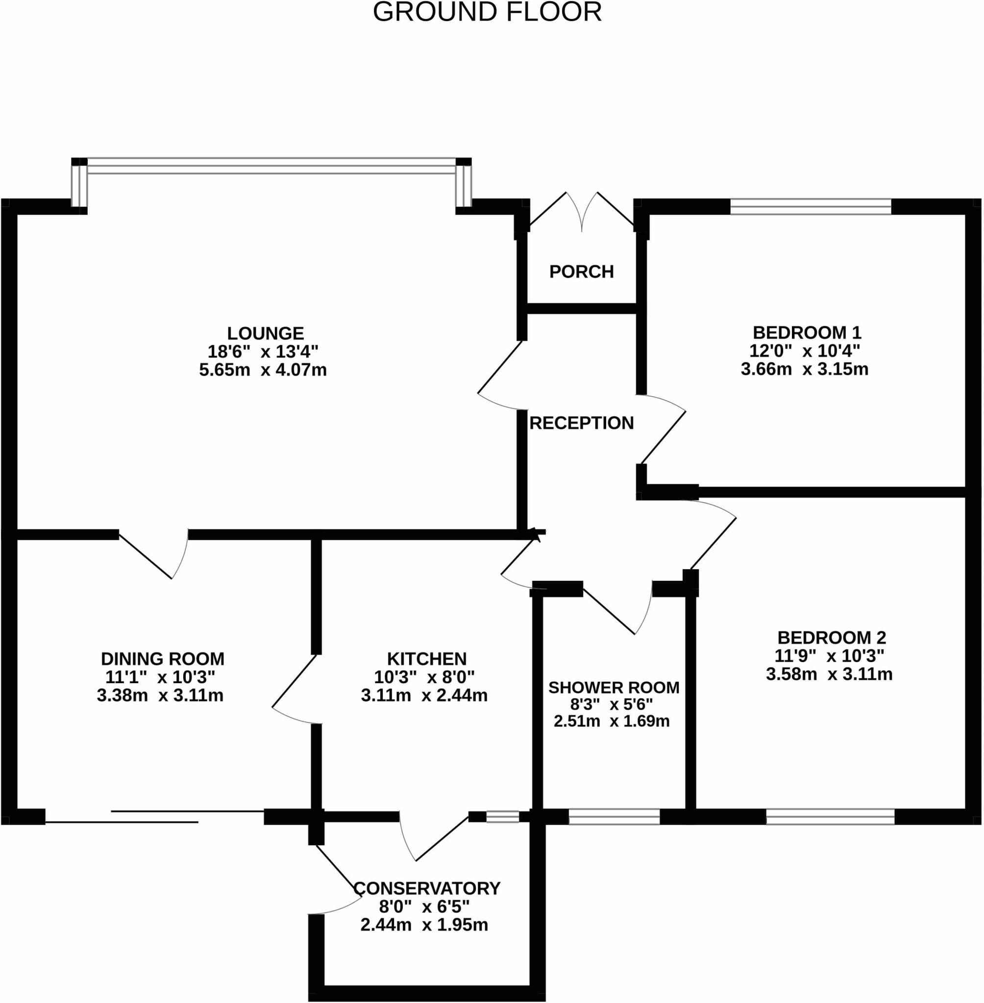 Braehead Avenue, Ayr floorplan