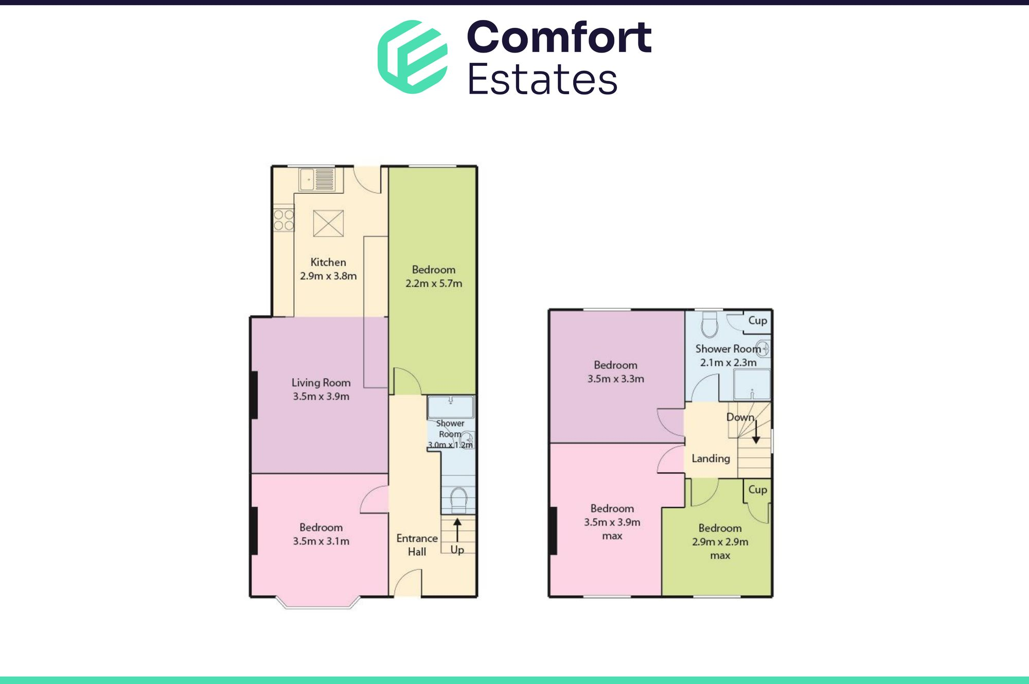 Highfield Road, Nottingham, NG7 floorplan