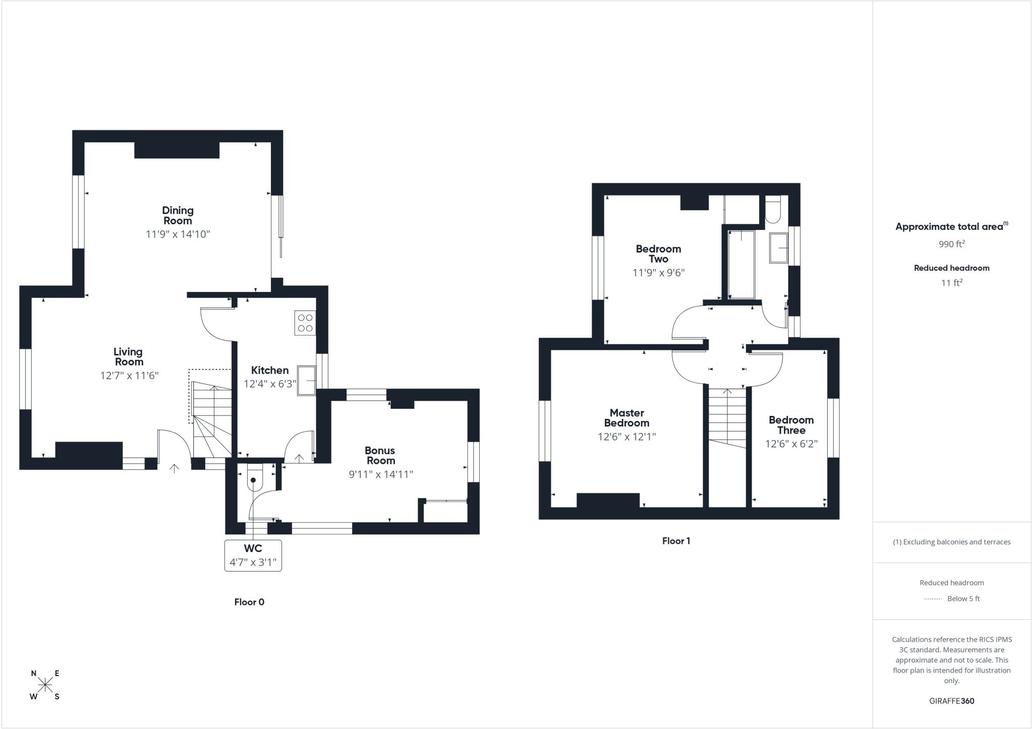 Brooklands Road, Farnham, Surrey, GU9 floorplan