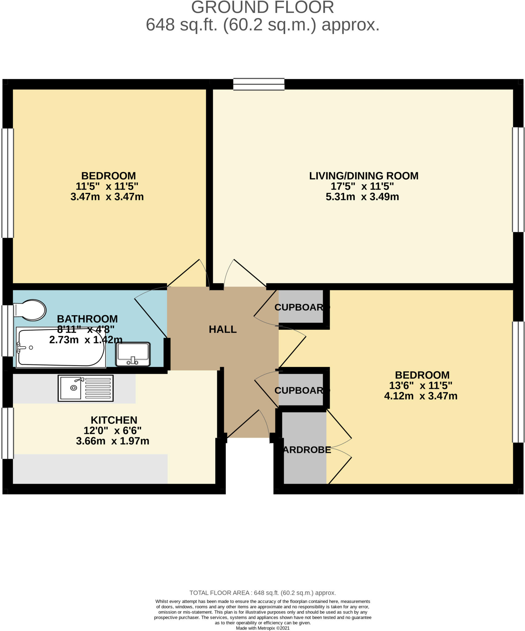 Canford Court, Wilton Road, Reading, Berkshire, RG30 floorplan