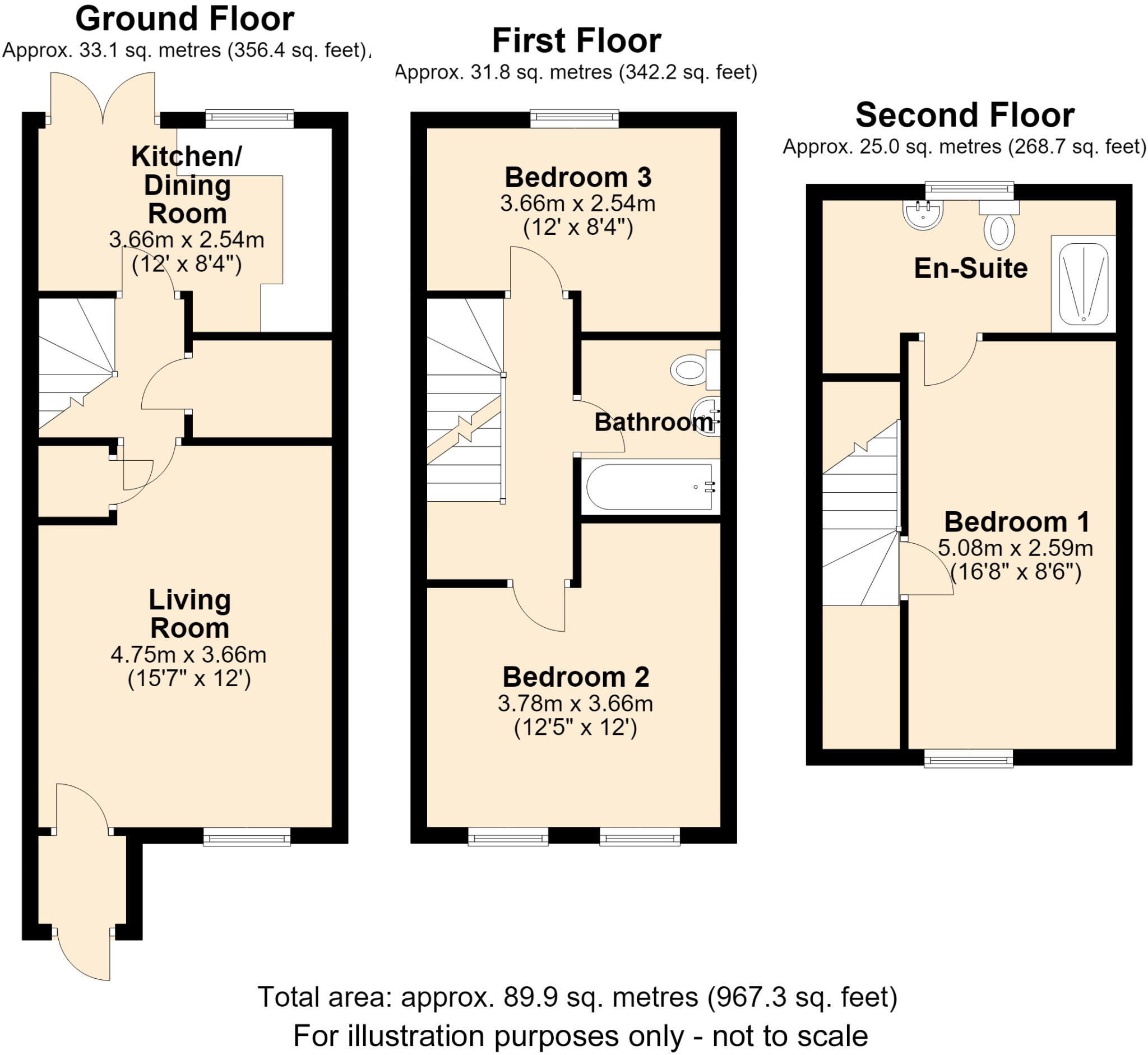 Stowmarket Road, Great Blakenham, IP6 floorplan