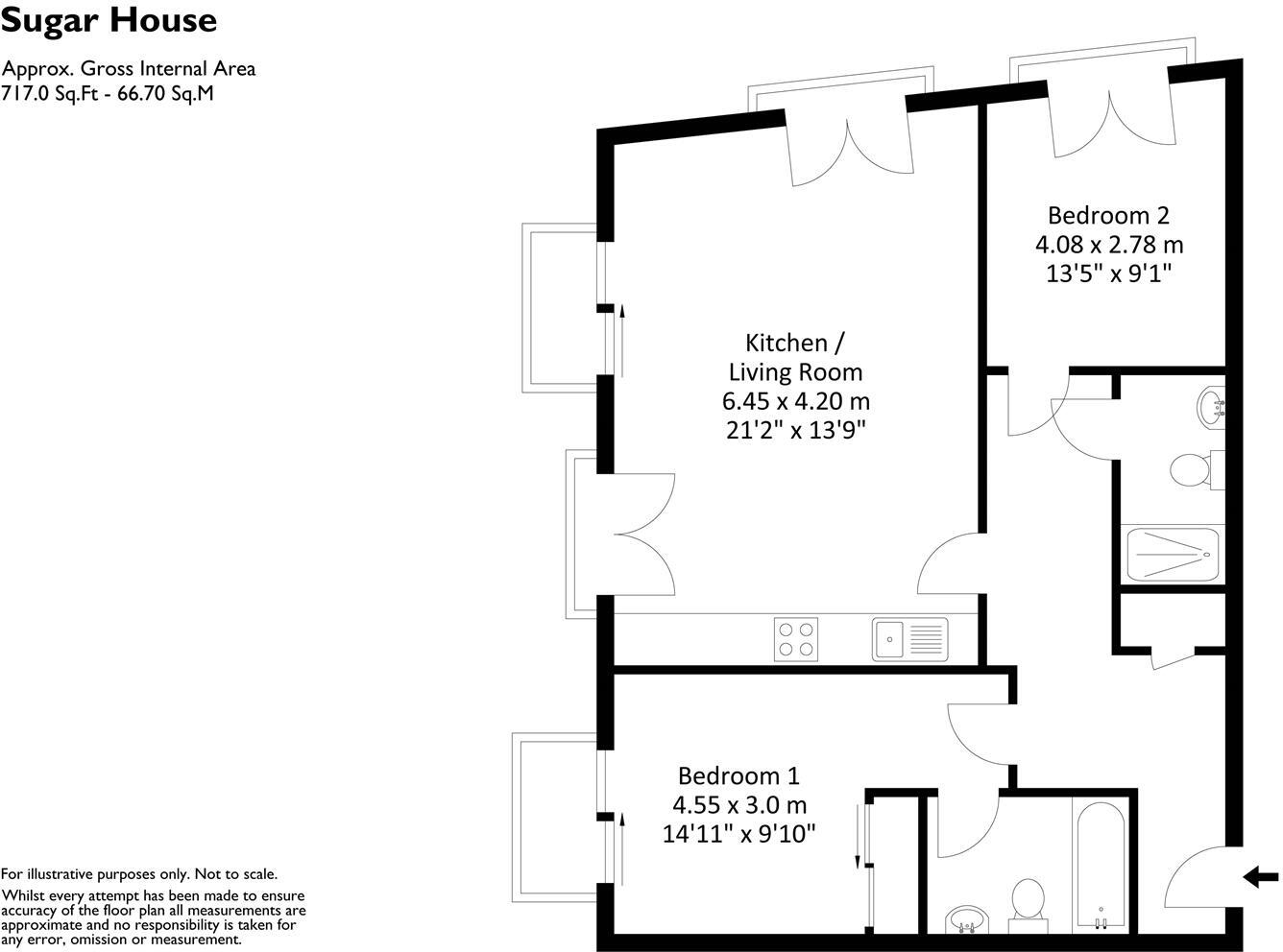 French Yard, Guinea Street, Bristol, BS1 floorplan