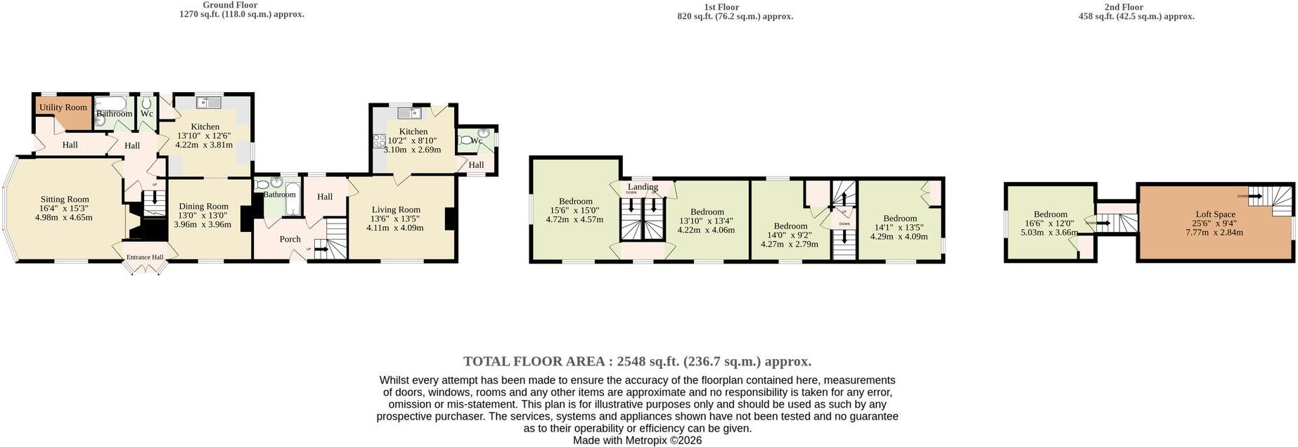 The Entry, Diss floorplan
