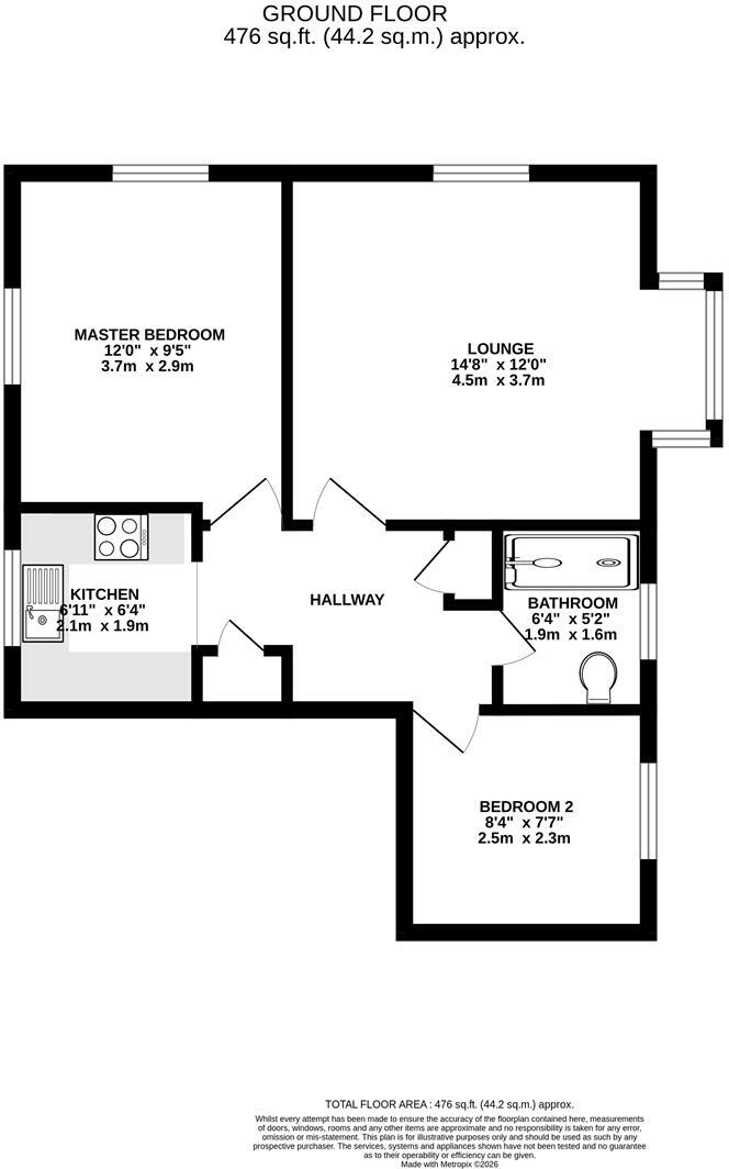 Rye Street, Bishop's Stortford floorplan