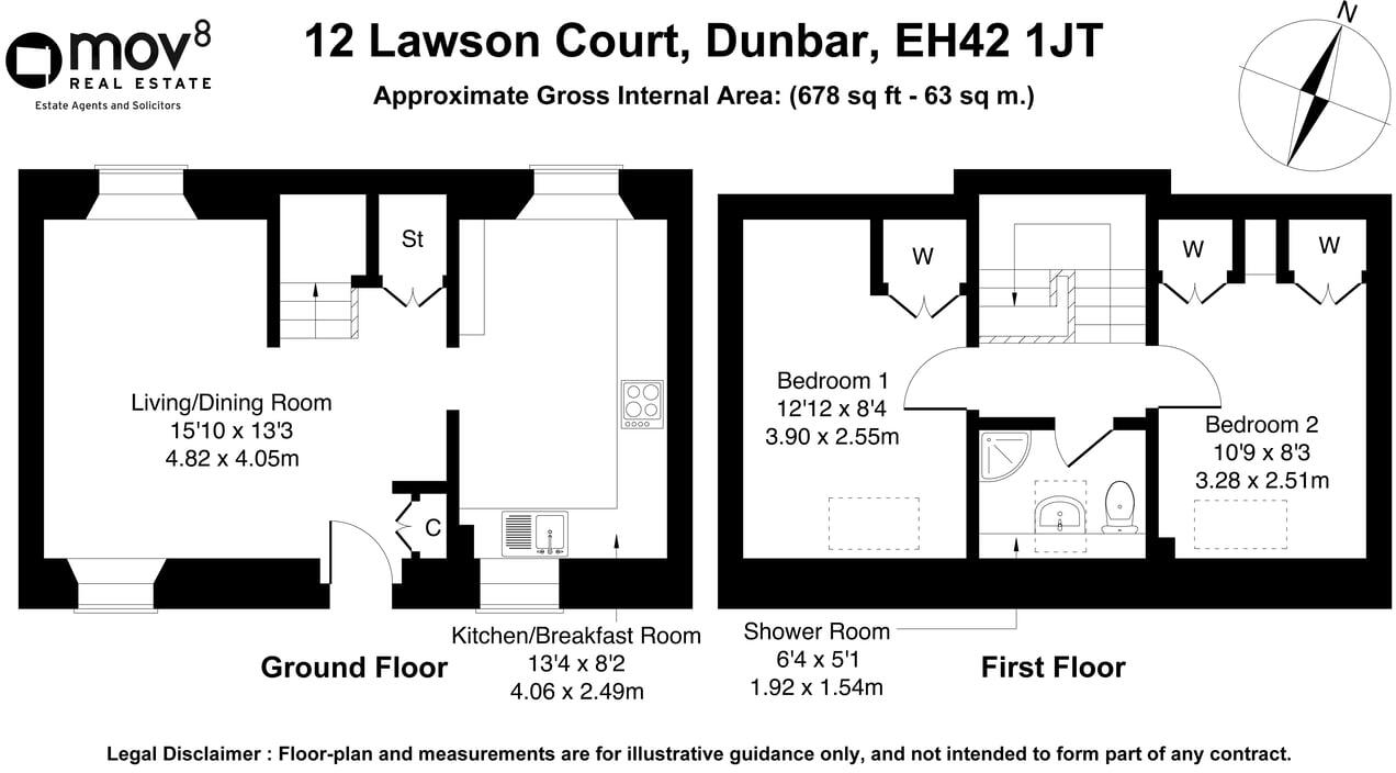 Lawson Court, Dunbar, EH42 floorplan