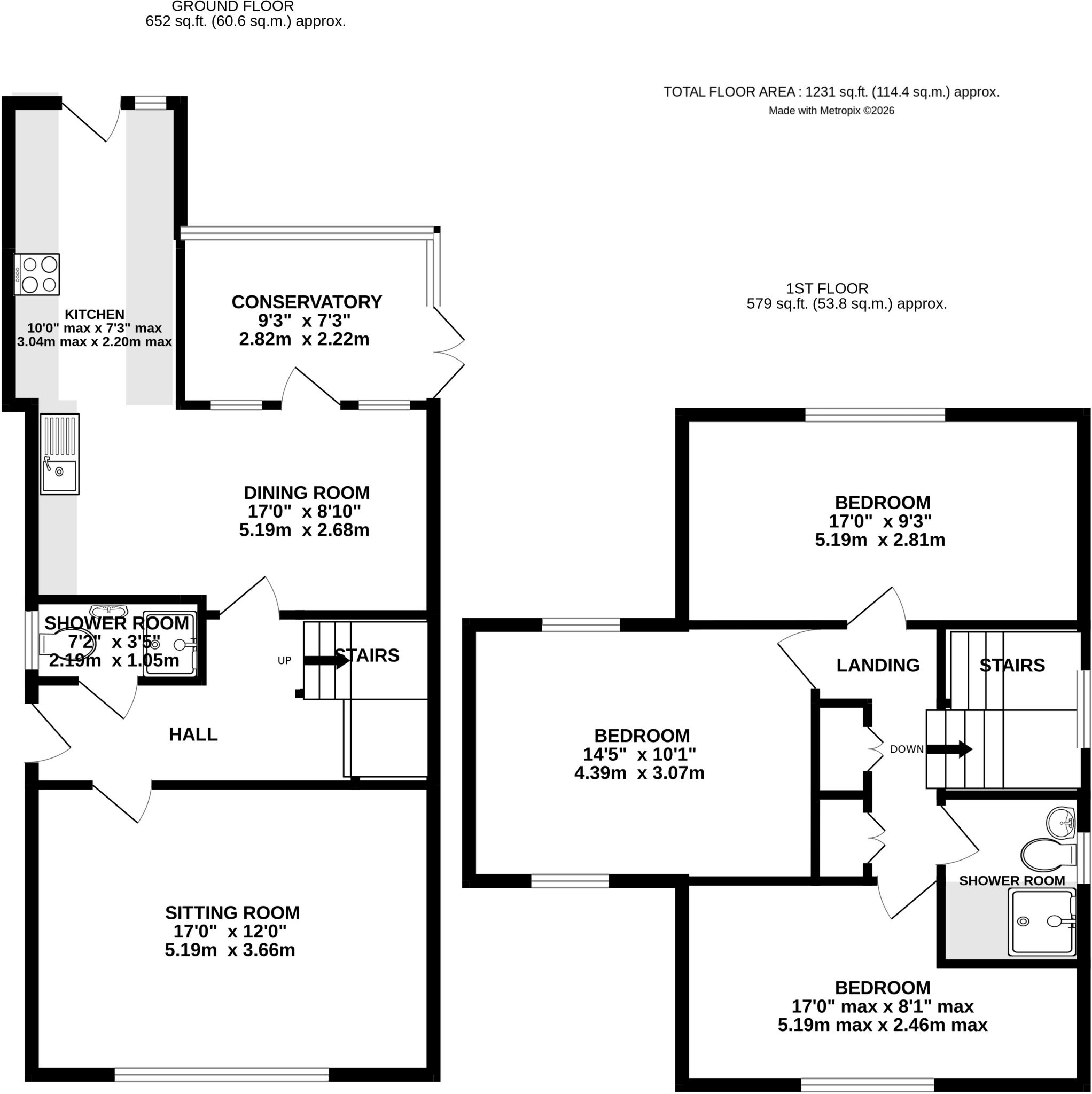 Clare, Sudbury, Suffolk  floorplan