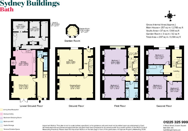 1, Sydney Buildings, Bath, Somerset BA2 floorplan
