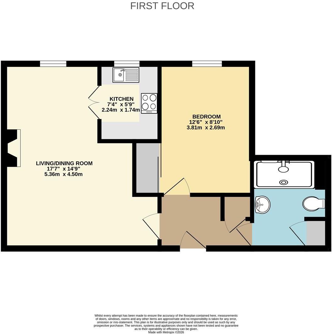 Butts Road, Exeter floorplan