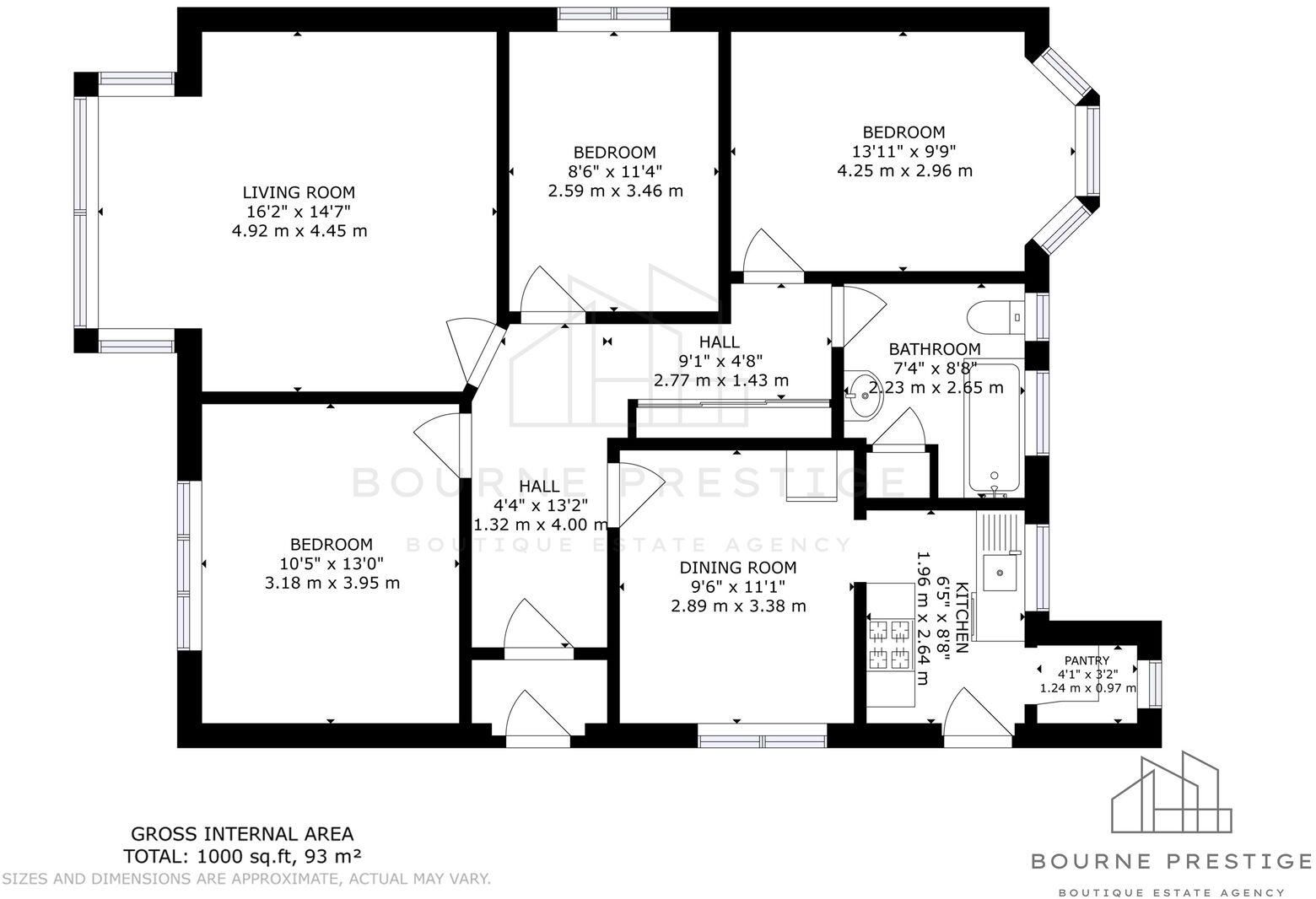 Baring Road, Hengistbury Head, Bournemouth. floorplan